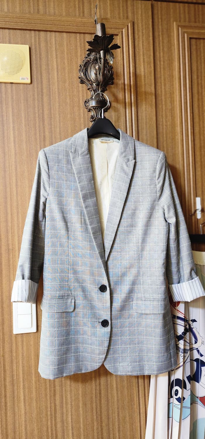 쟈딕앤볼테르 체크 블레이저 S 상품이미지8