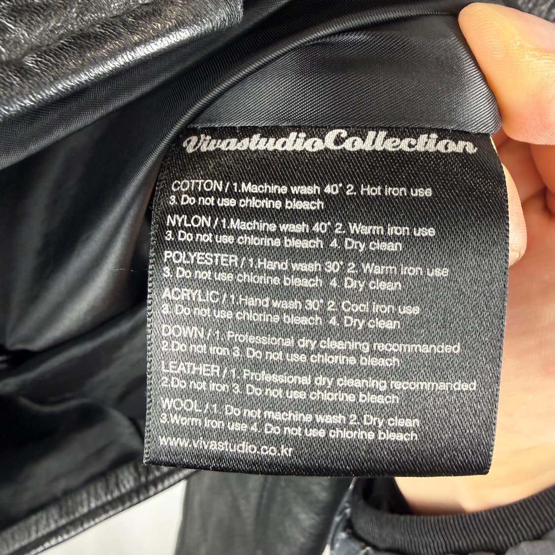 L) 비바스튜디오 클래식 라이더 소가죽 자켓 상품이미지7