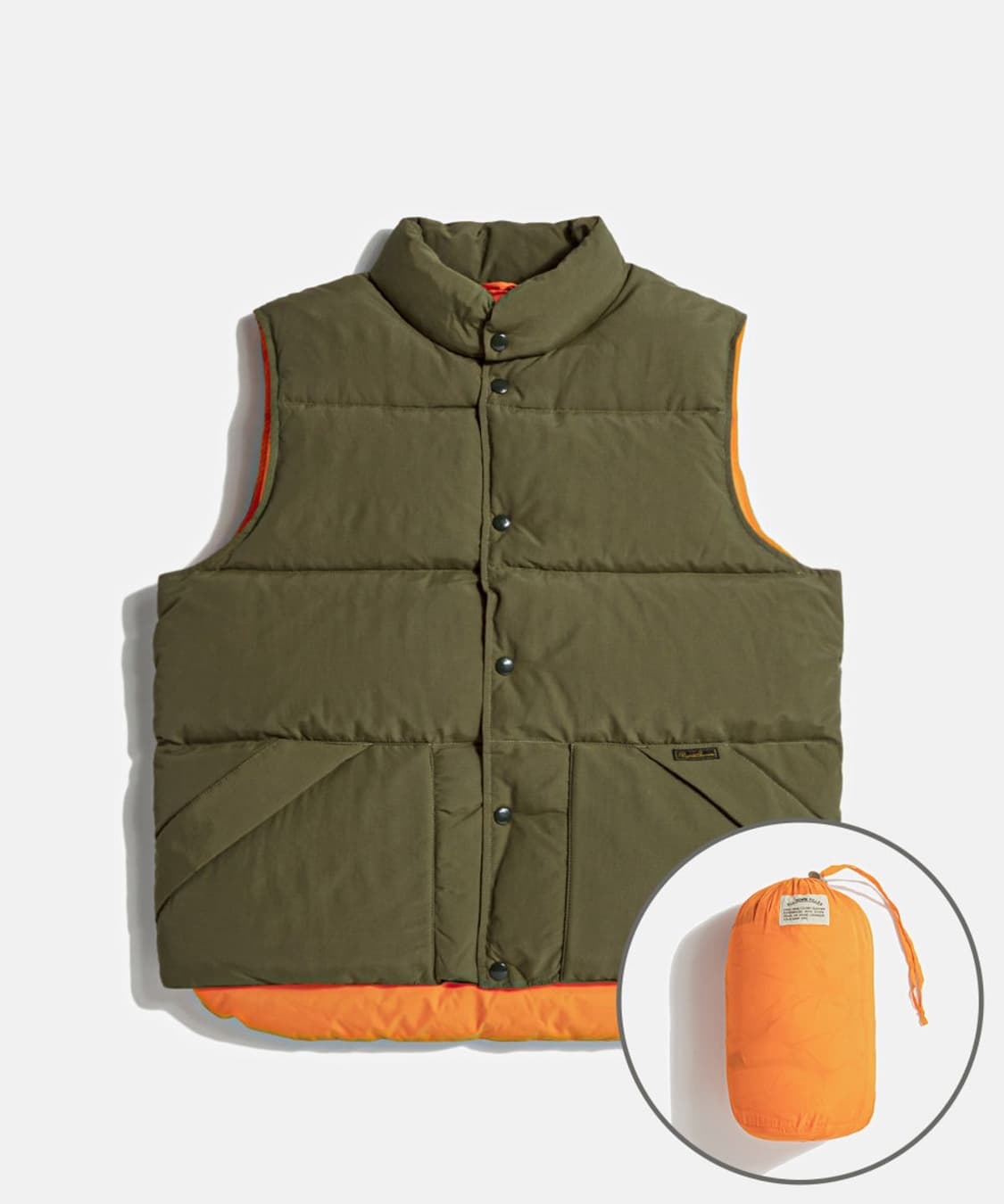 브론슨 패커블 덕다운 패딩조끼 XL 상품이미지4