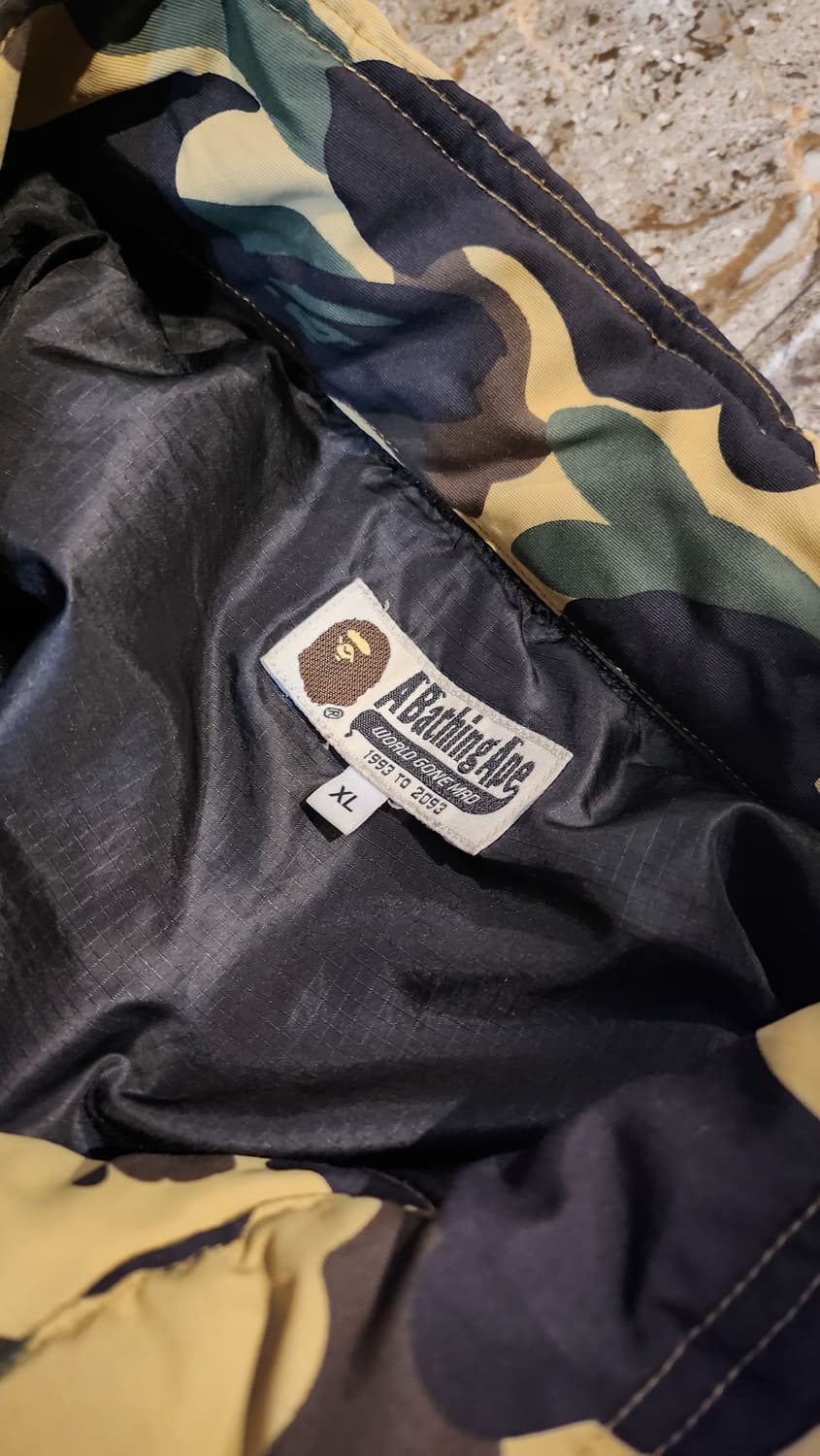 베이프 황계카모 패딩 상품이미지2