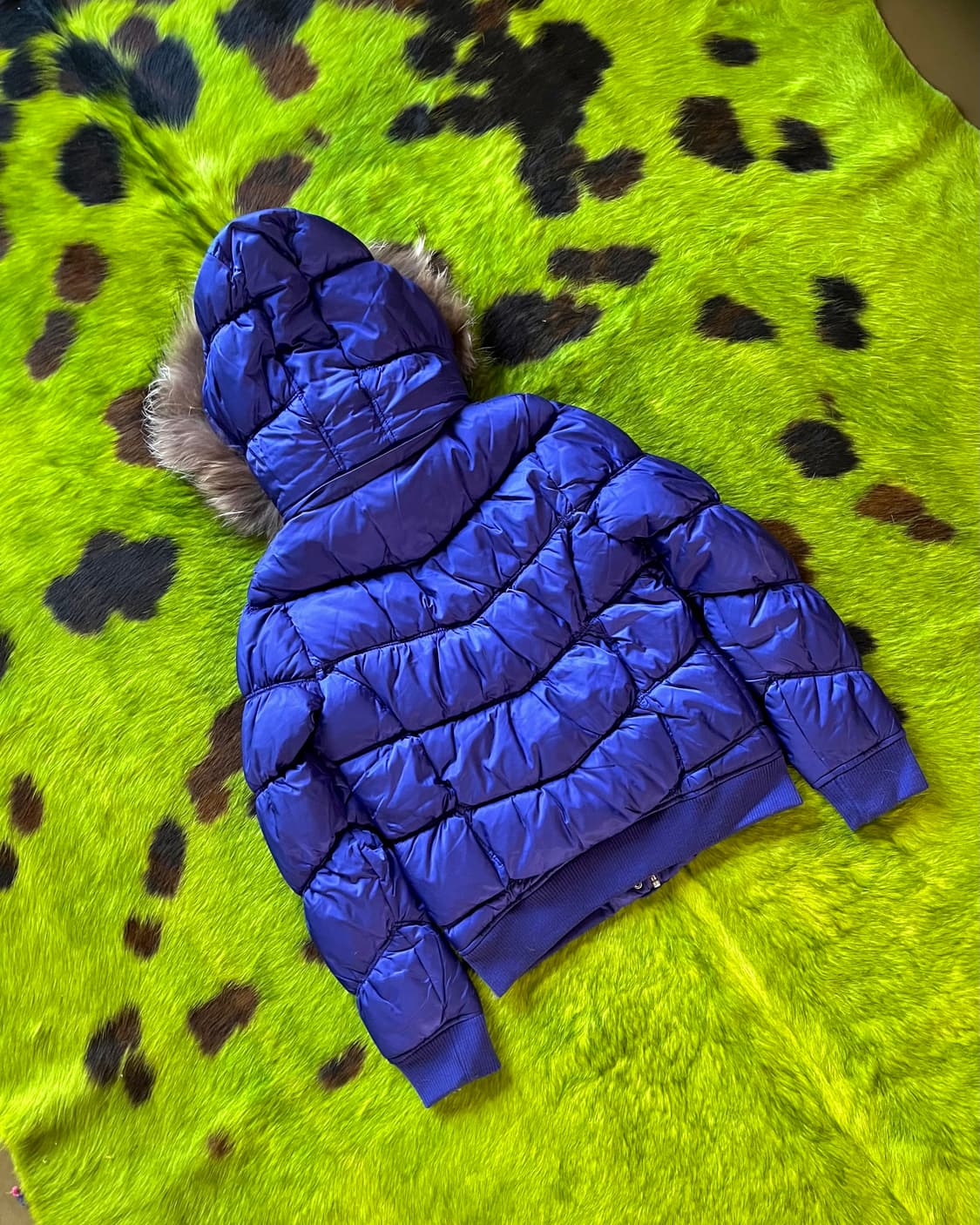 2000s DOHC Fur Hood Gal Padding Jumper 상품이미지10