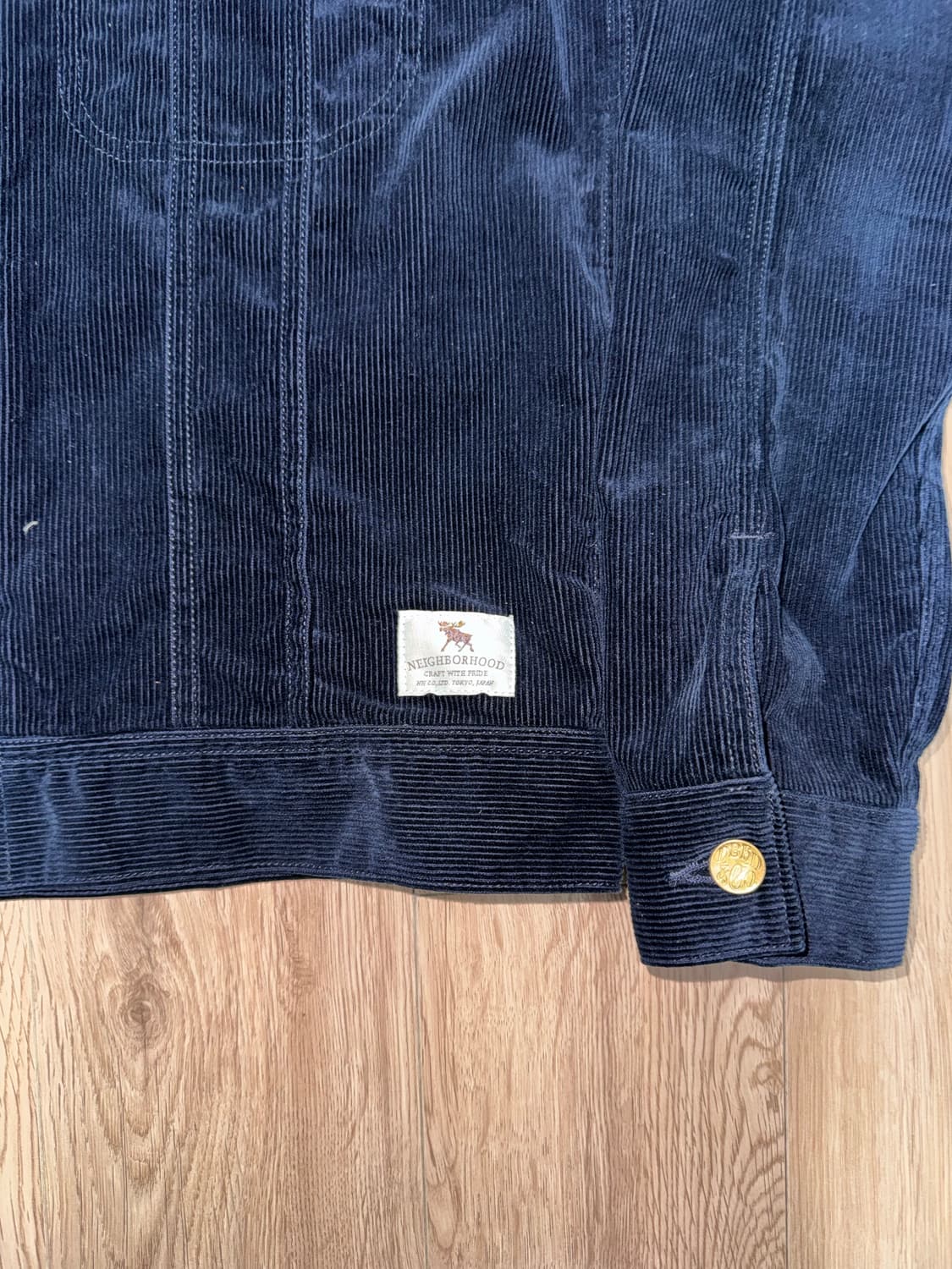 네이버후드 코듀로이 트러커 자켓 상품이미지4