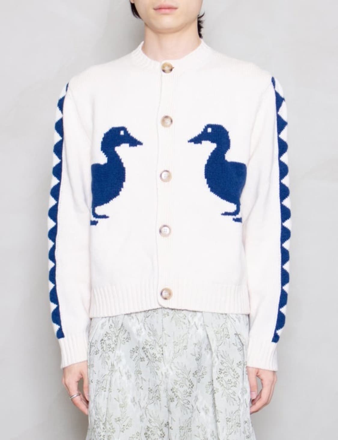 [L] S.S daley 재스퍼 덕가디건 아이보리 상품이미지1