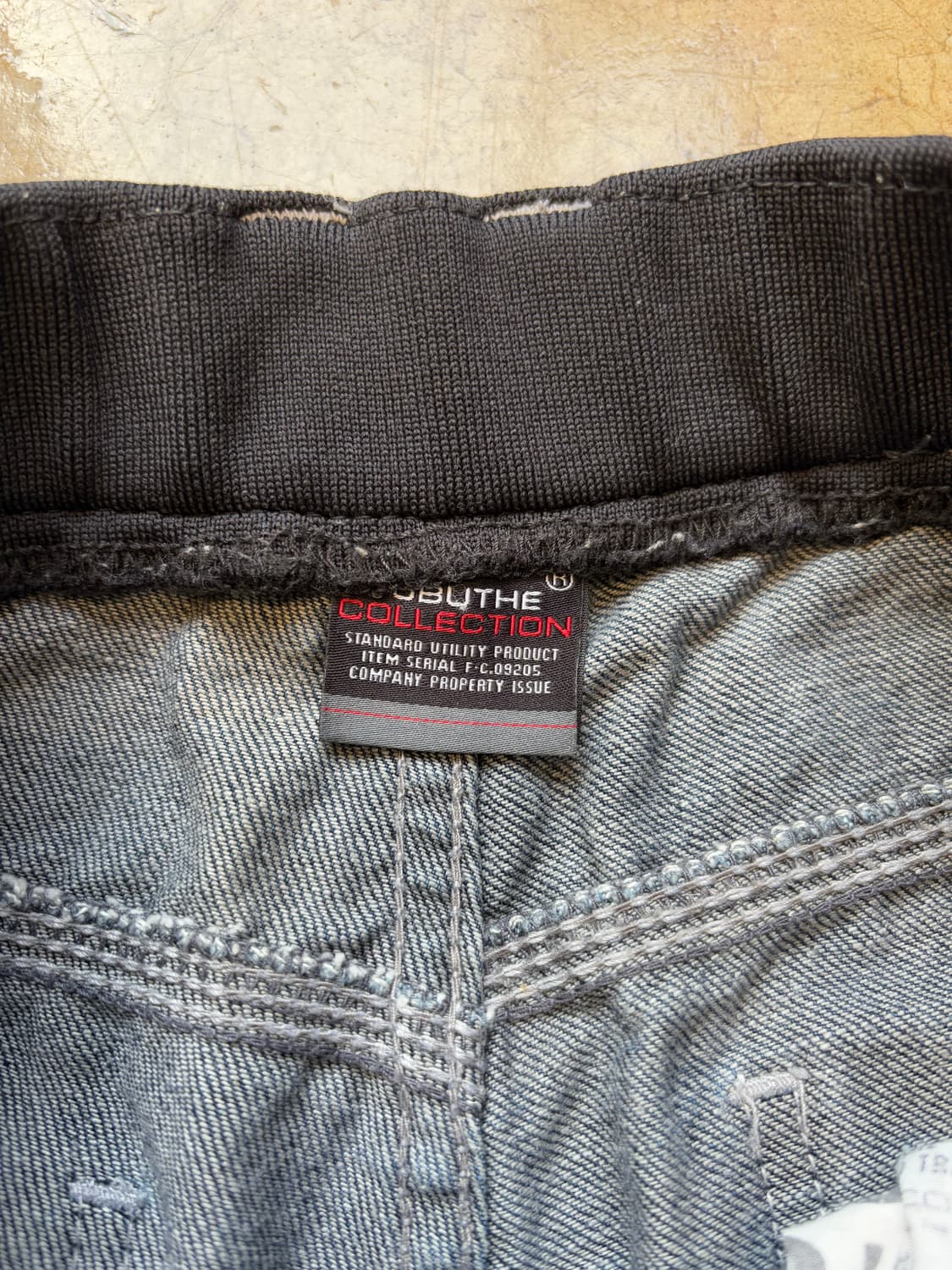 FUBU 자수 카펜더 데님 팬츠 상품이미지4