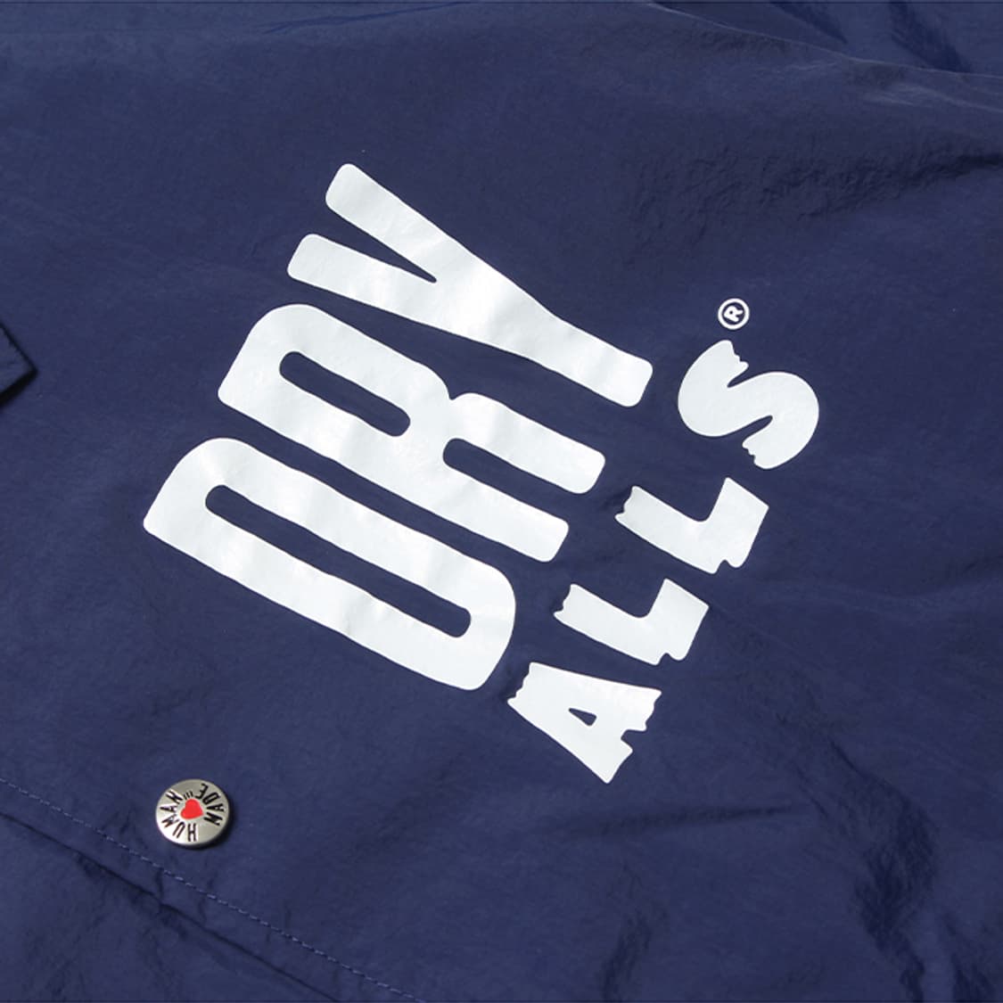  HUMAN MADE "Navy Coach Jacket" 상품이미지6