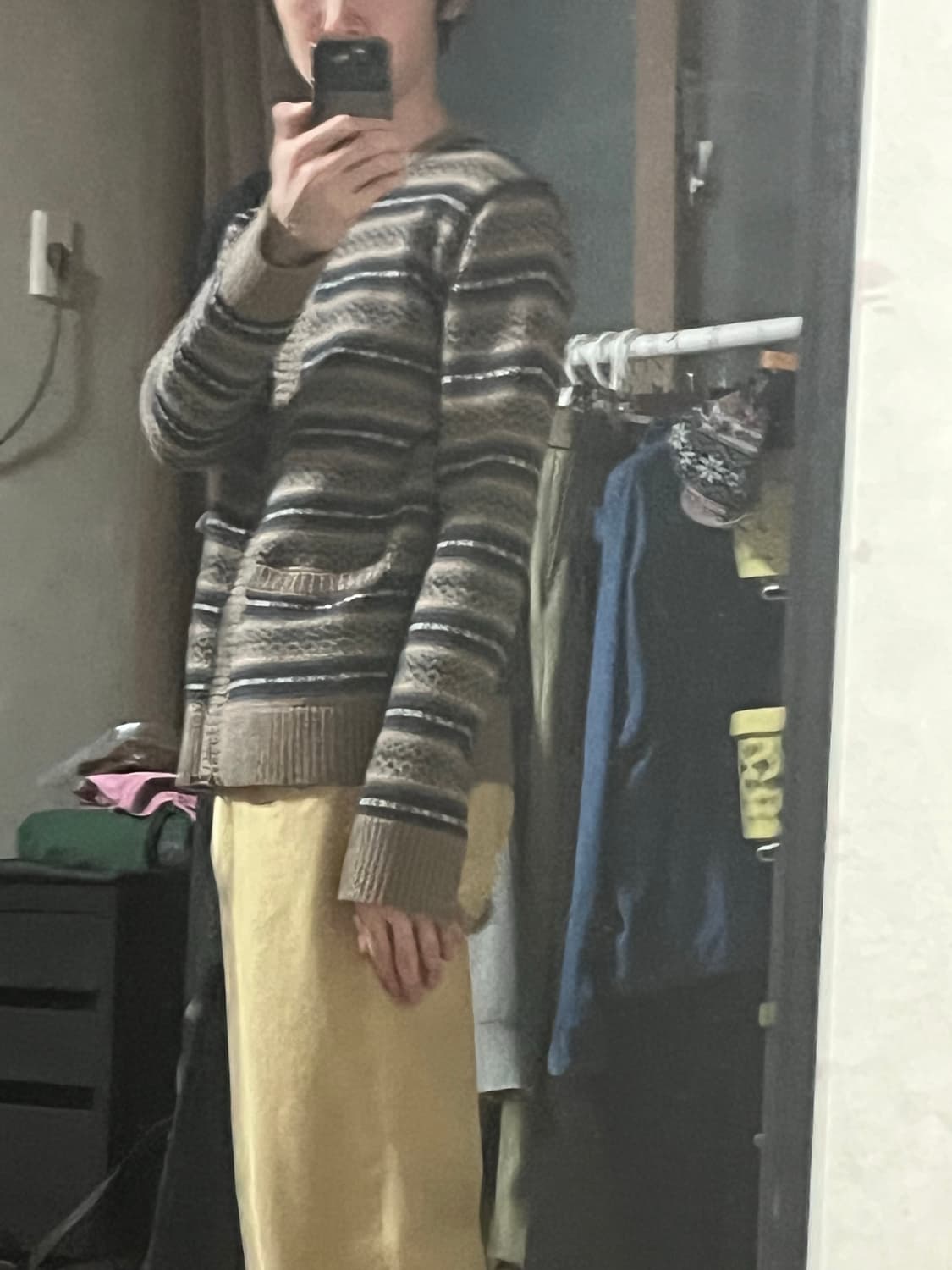 착샷o)넘버나인 페어아일 니트 가디건 극레어 상품이미지9