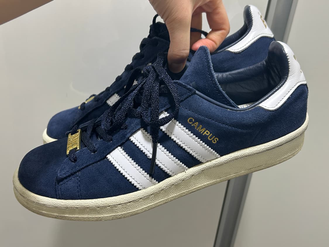 베이프 아디다스 캠퍼스 80s 네이비 상품이미지5
