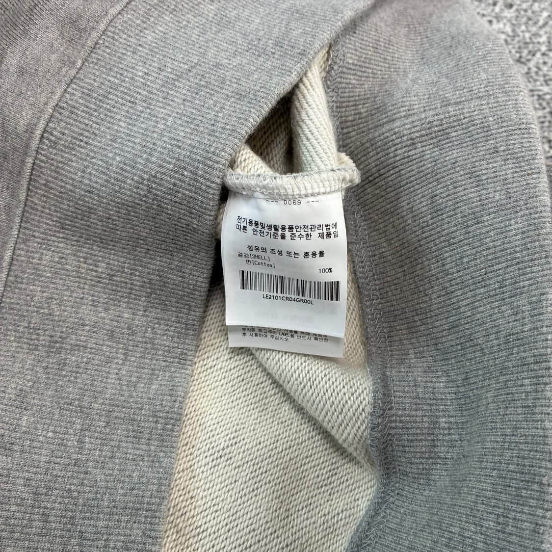 <LEE 패치 로고 맨투맨> No.1476 상품이미지8