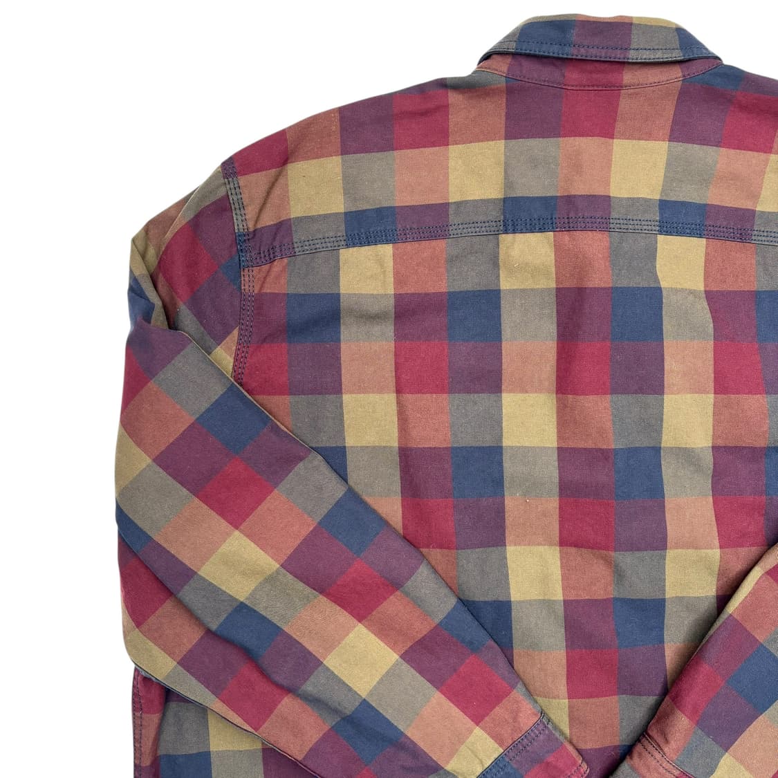 LL Bean 엘엘빈 헤비 코튼 체크 셔츠 자켓 XL 상품이미지5