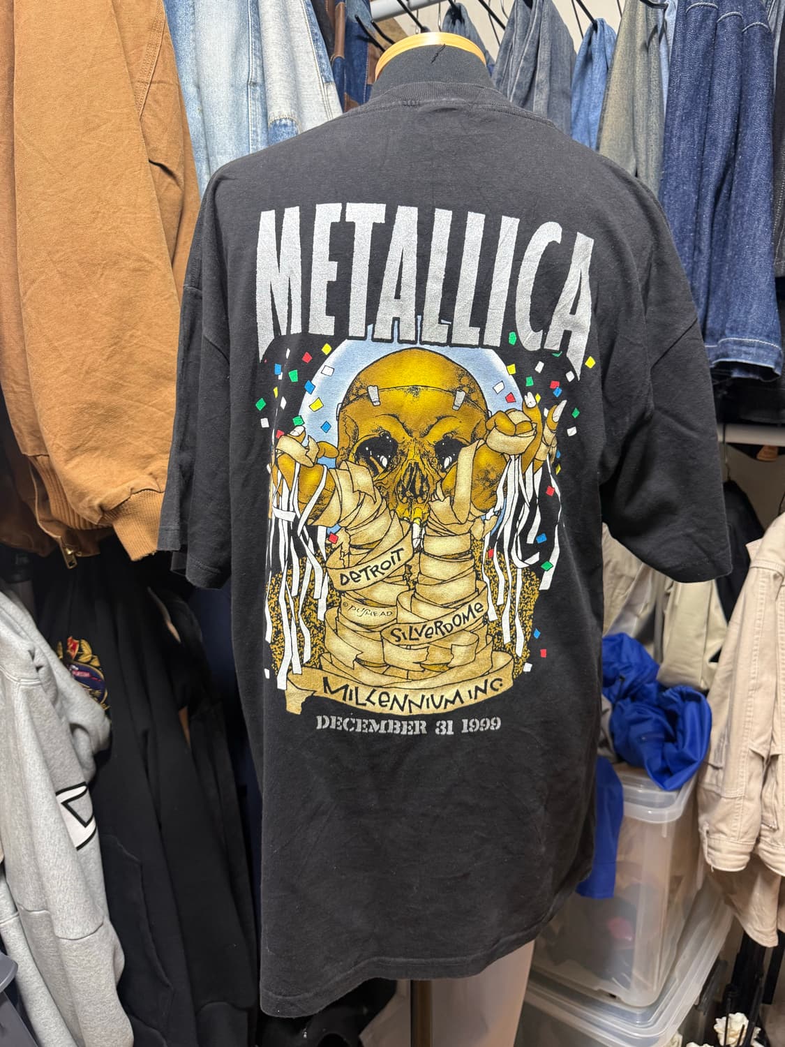 [XL] 90s 메탈리카 밀레니엄 콘서트 빈티지 티셔츠 상품이미지5