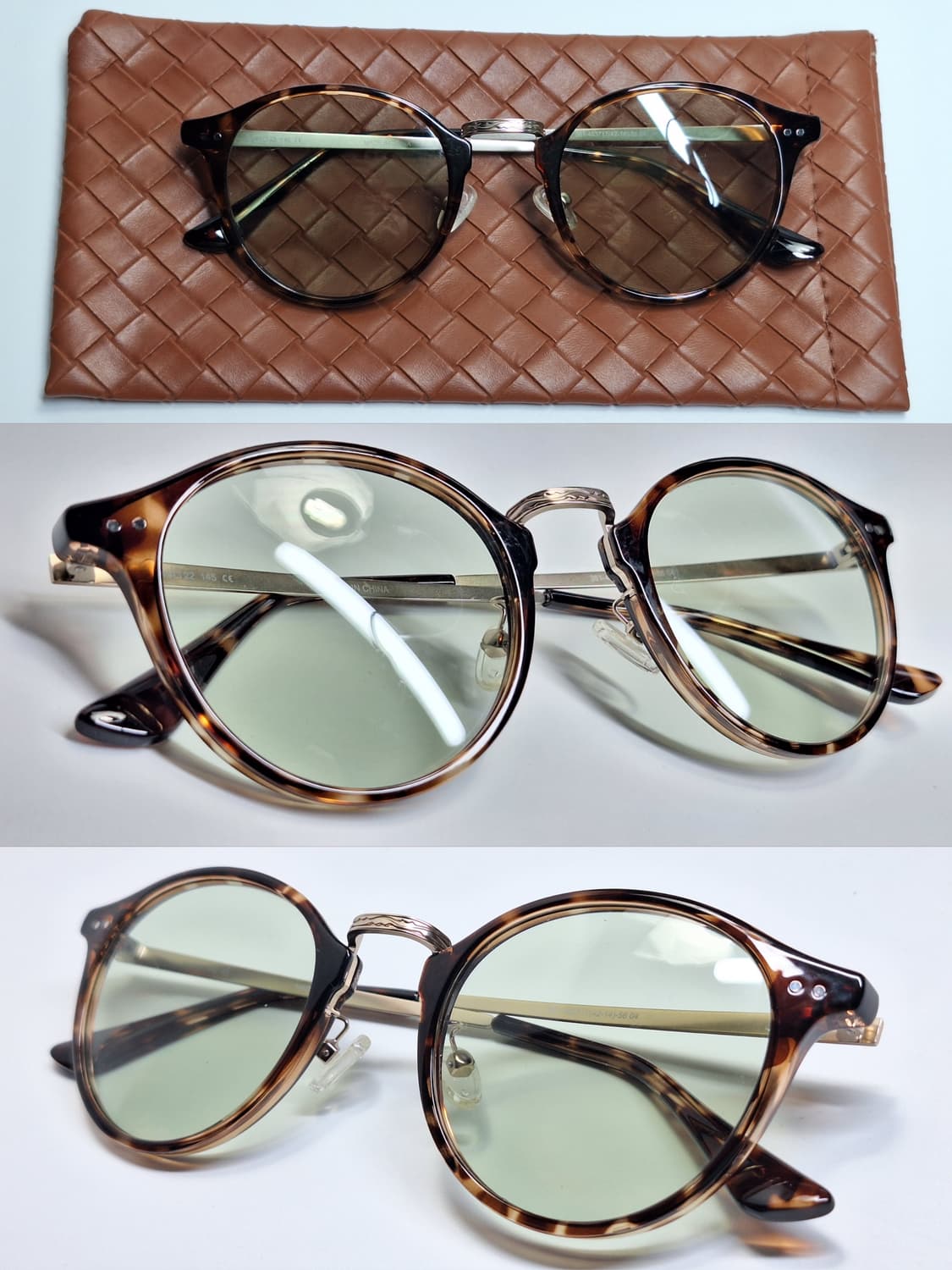 유니클로 보스턴 콤비네이션 선글라스 겸 안경테 일본 수입 y2k 아이웨어 상품이미지2