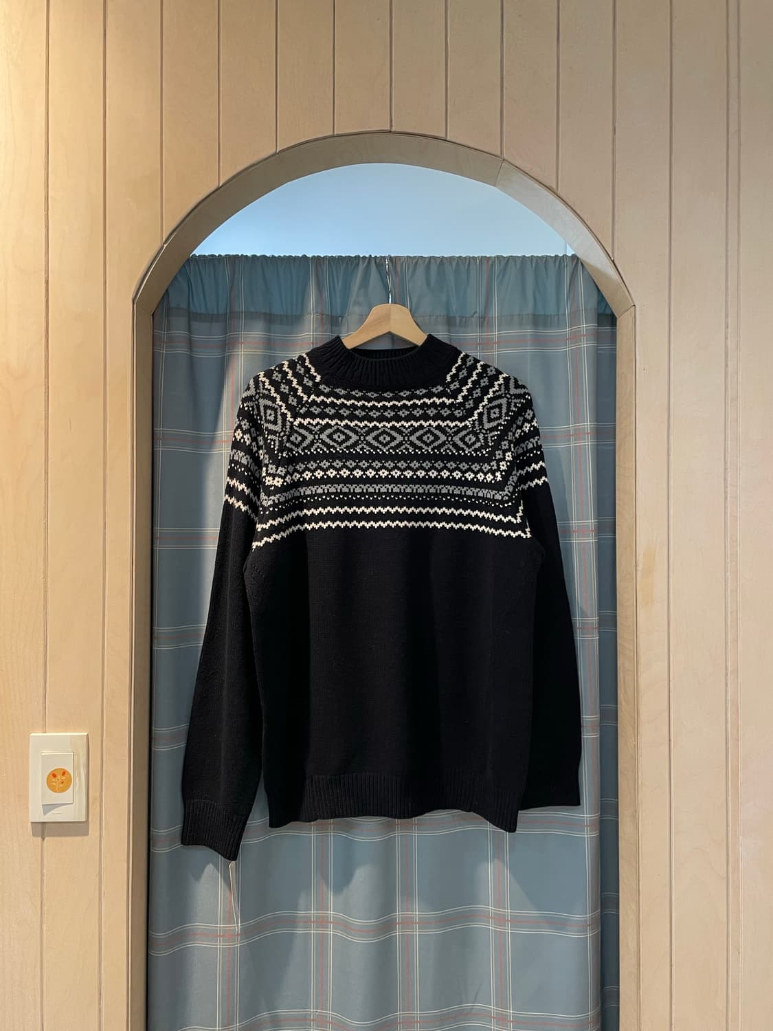 일본빈티지 페어아일니트 상품이미지1