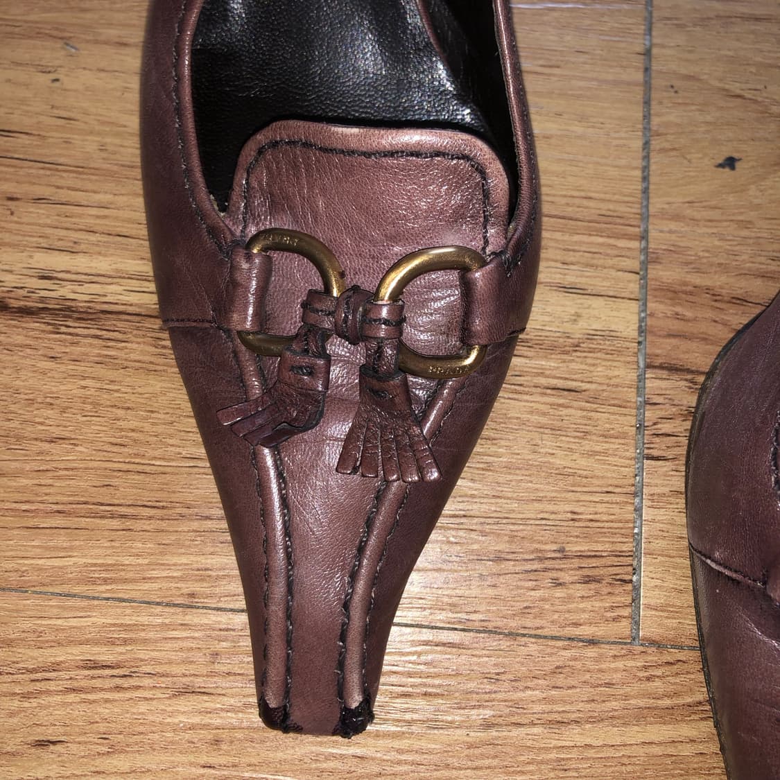 프라다 펌프스 샌들 힐 🎠  상품이미지4