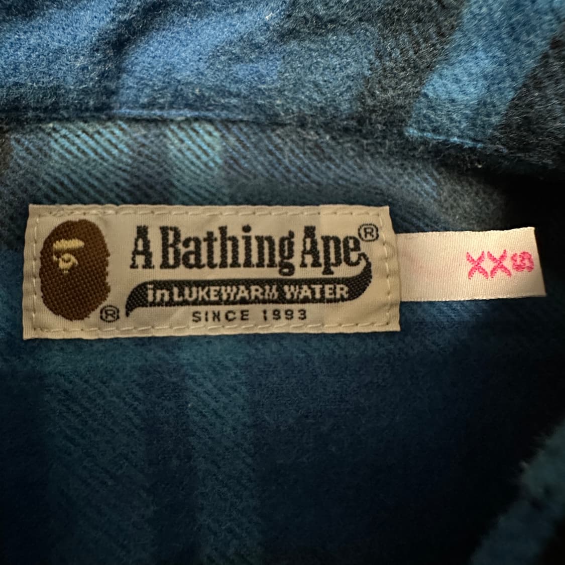 BAPE japan made women cotton long shirt 상품이미지3