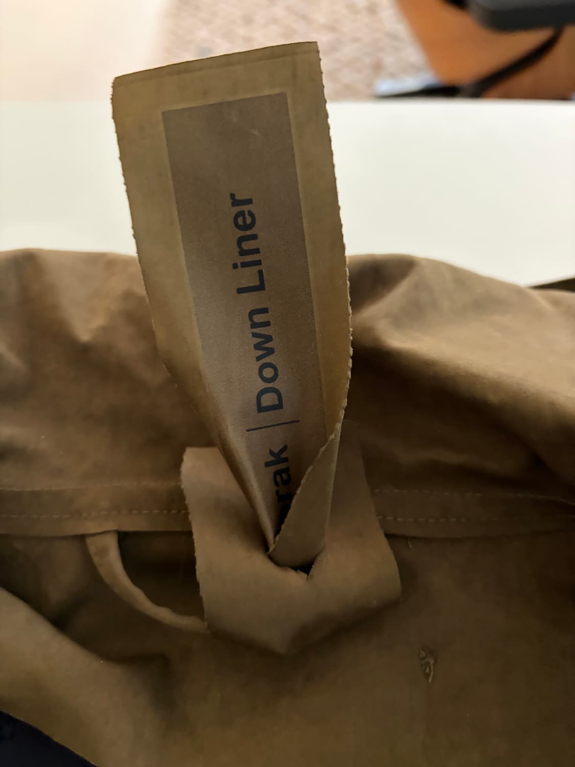 sacai x tenc 콜라보 레이어드 패딩 상품이미지6