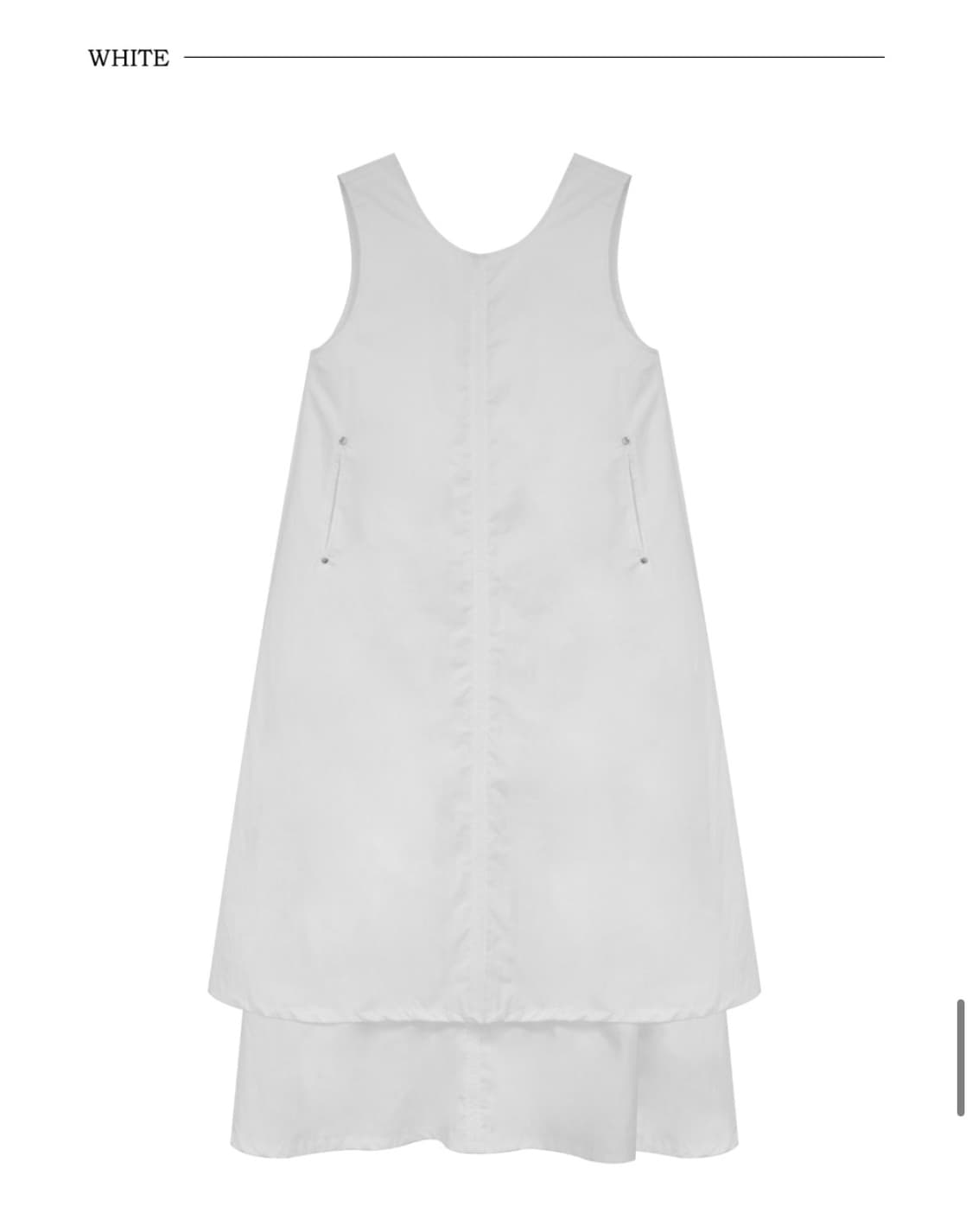 트리밍버드) Layered Sleeveless Long One-Piece 상품이미지2