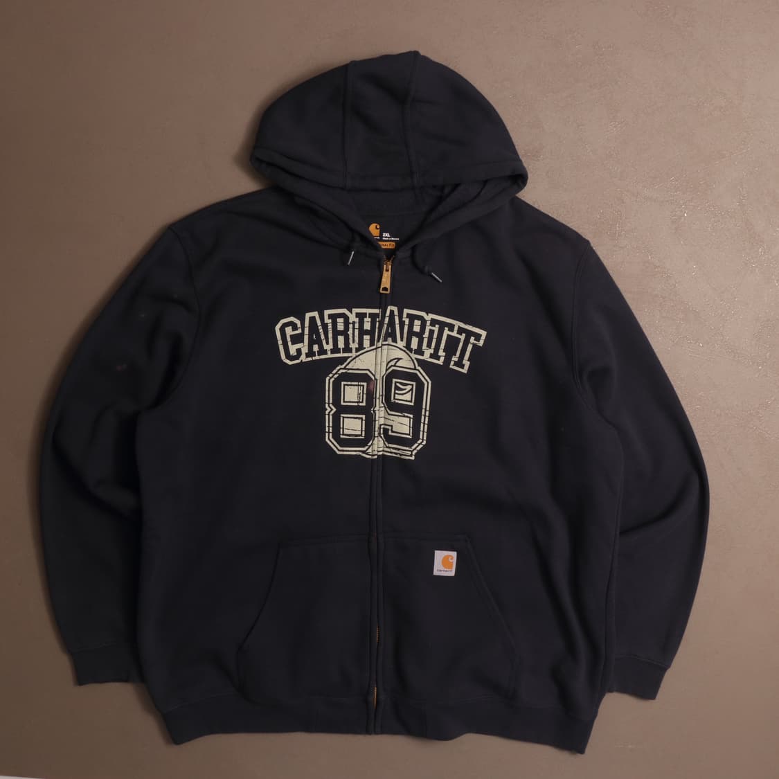 칼하트 헤비코튼 프린팅 후드집업 A1724 상품이미지1