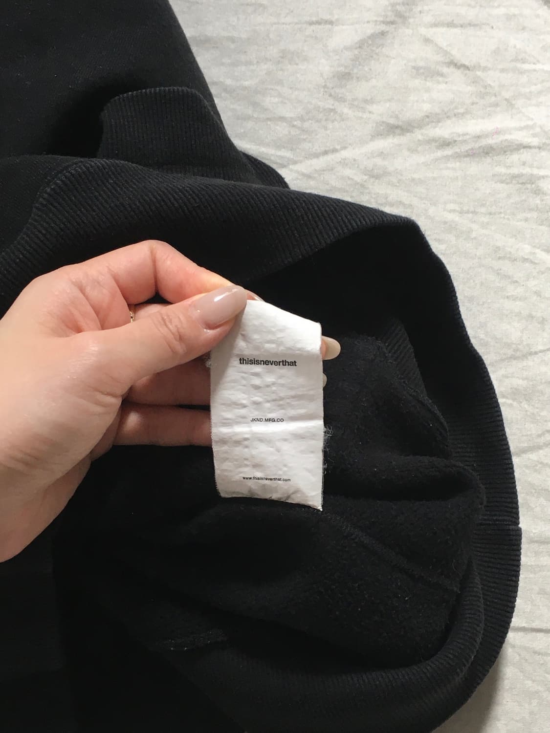 디스이즈네버댓 스펠 후드티 상품이미지6