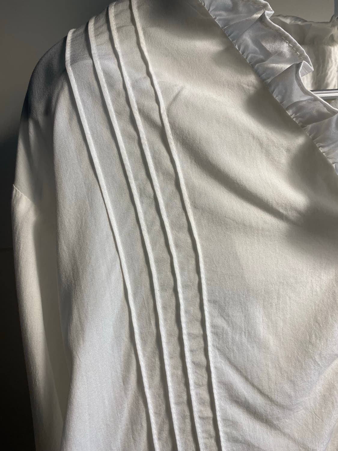 Ordinary 화이트 프릴 블라우스 상품이미지4