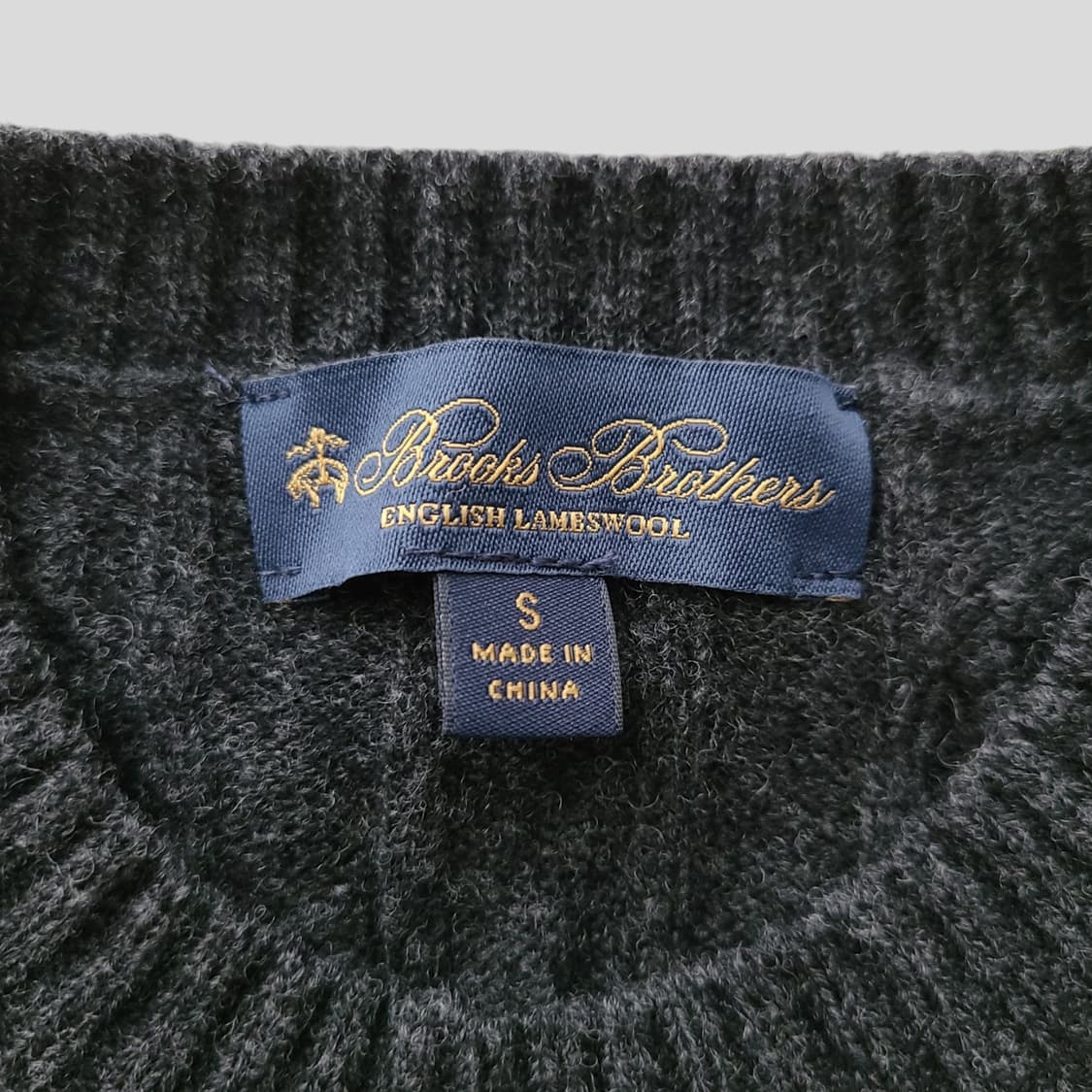 브룩스브라더스 램스울 케이블 니트 상품이미지5