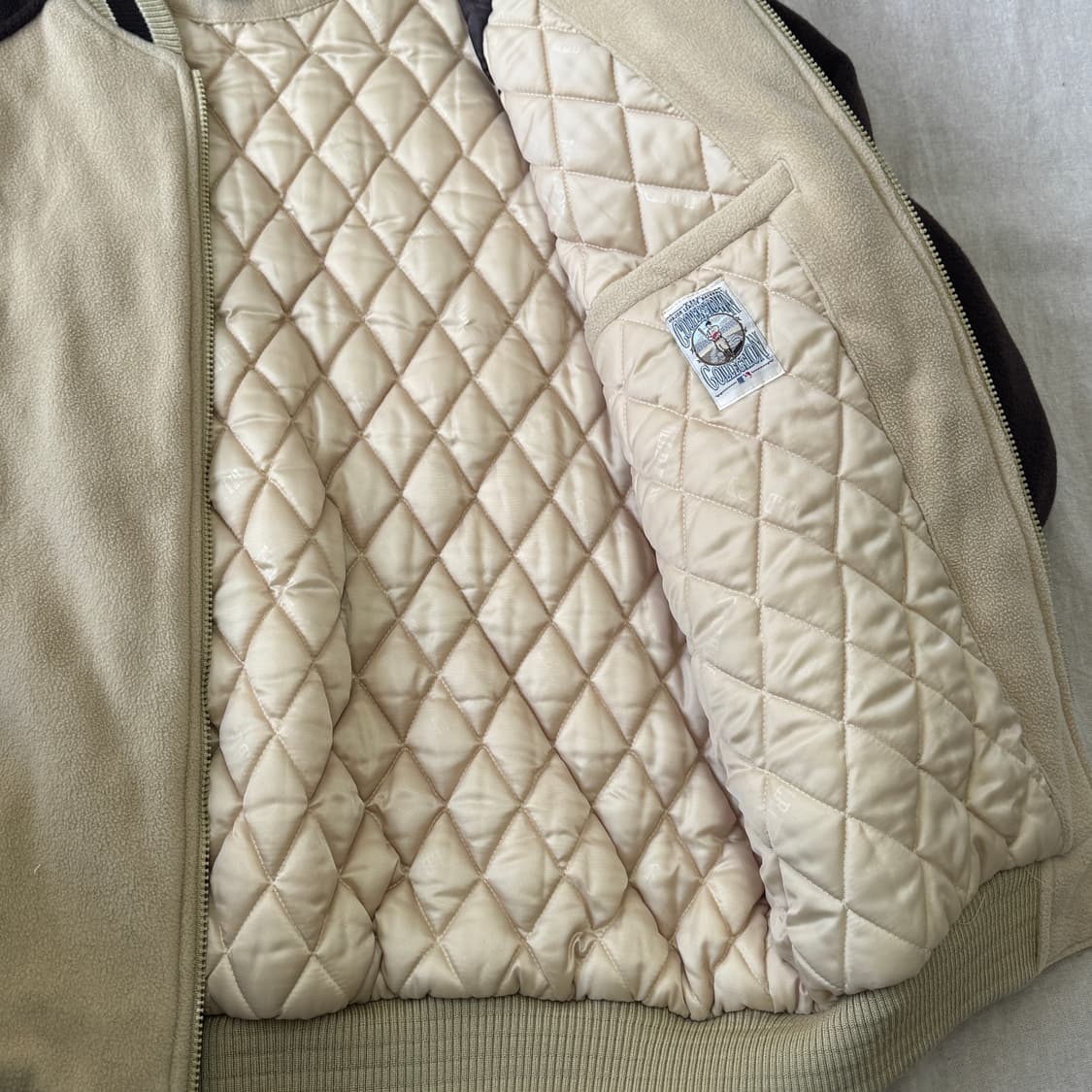 MLB was 디트로이트 울 누빔 봄버 105 상품이미지5