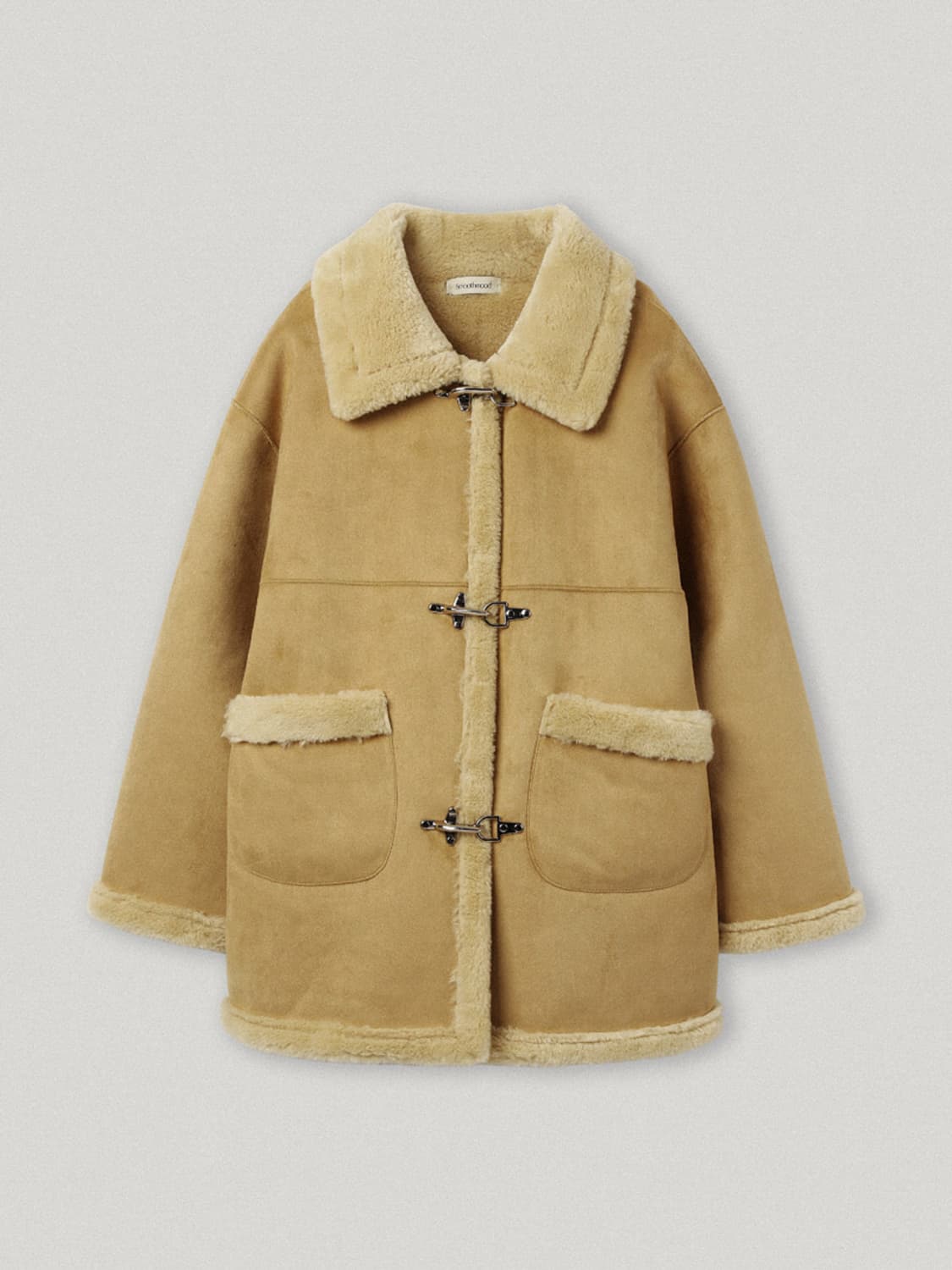 스무드무드 노르웨이 시어링 무스탕 자켓 상품이미지3