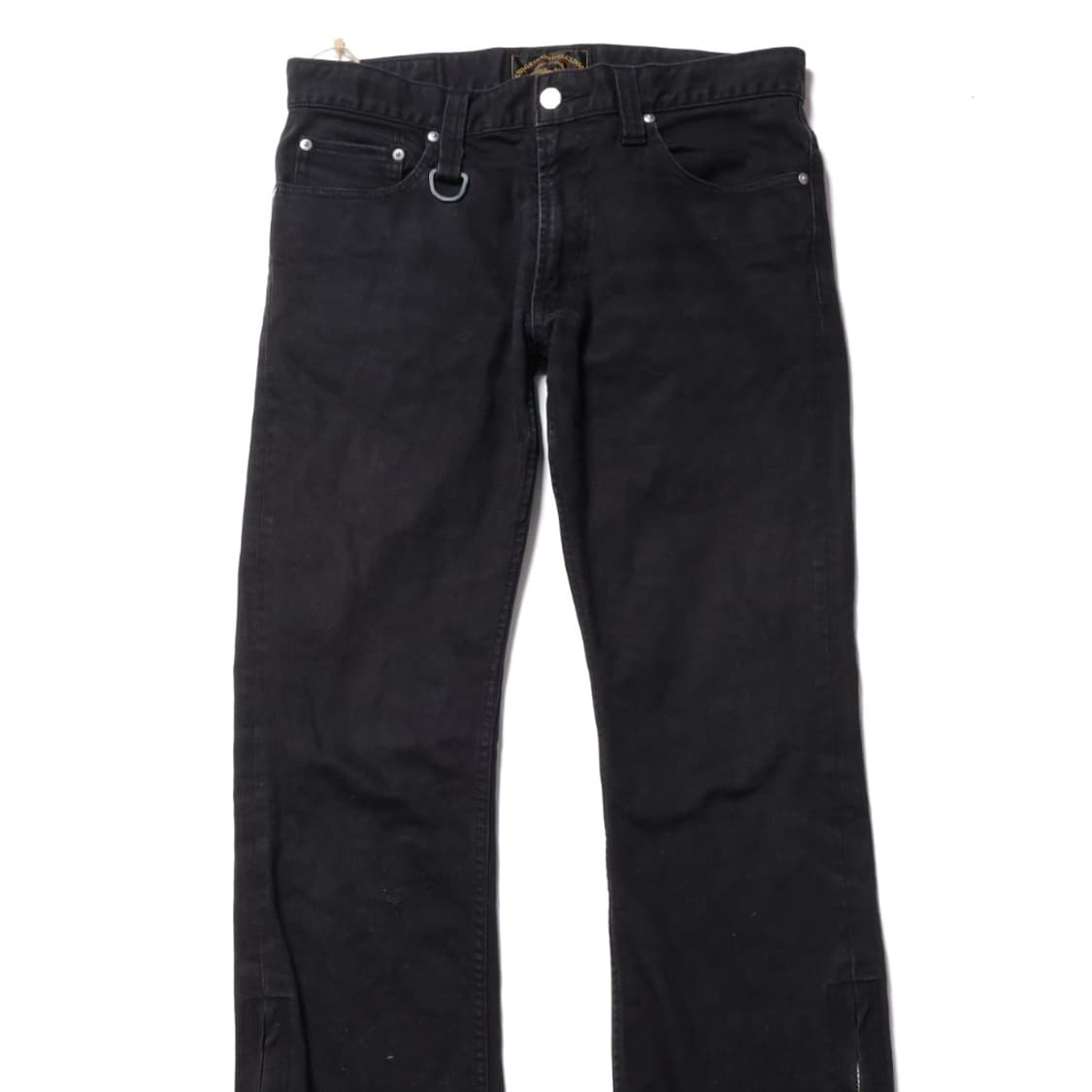 Skull Flight Hem Zip Denim Pants 상품이미지2