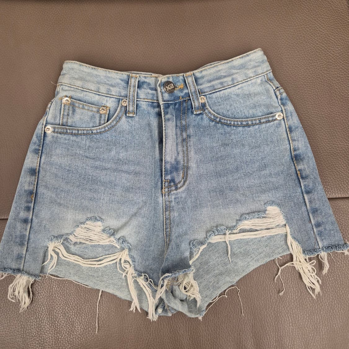 X2 데님 핫팬츠 S 상품이미지1