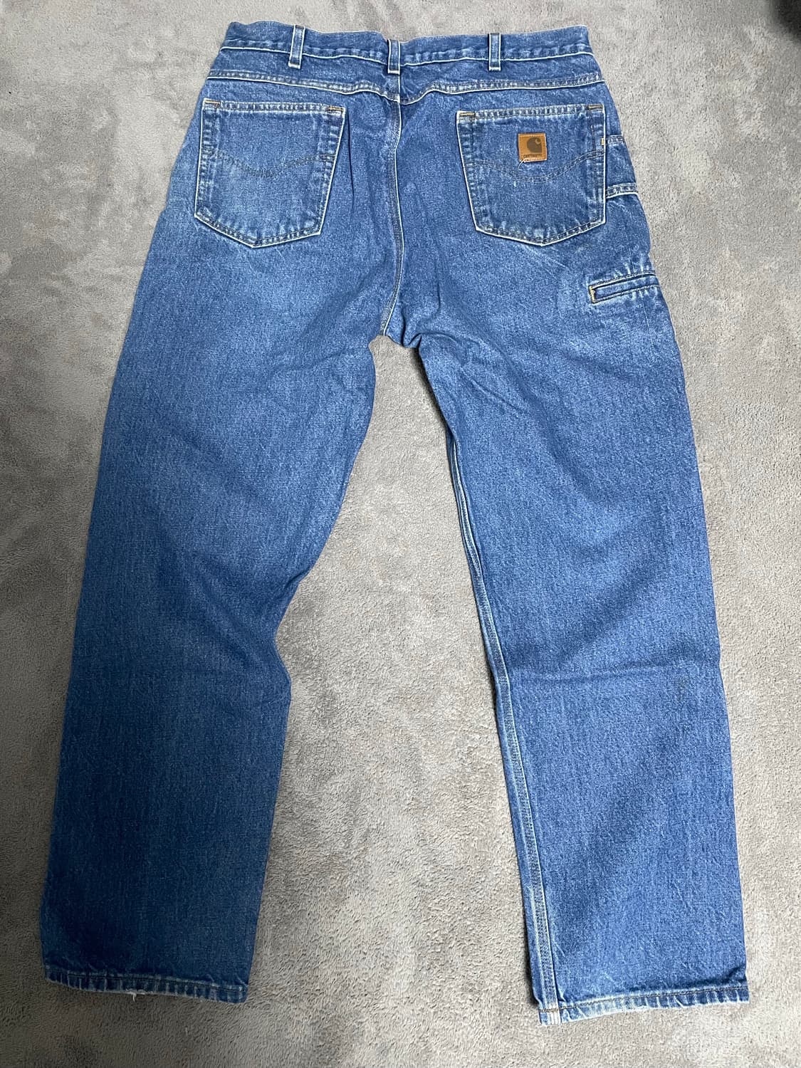 칼하트 B234 카펜터 데님 36x32 mexico 상품이미지3