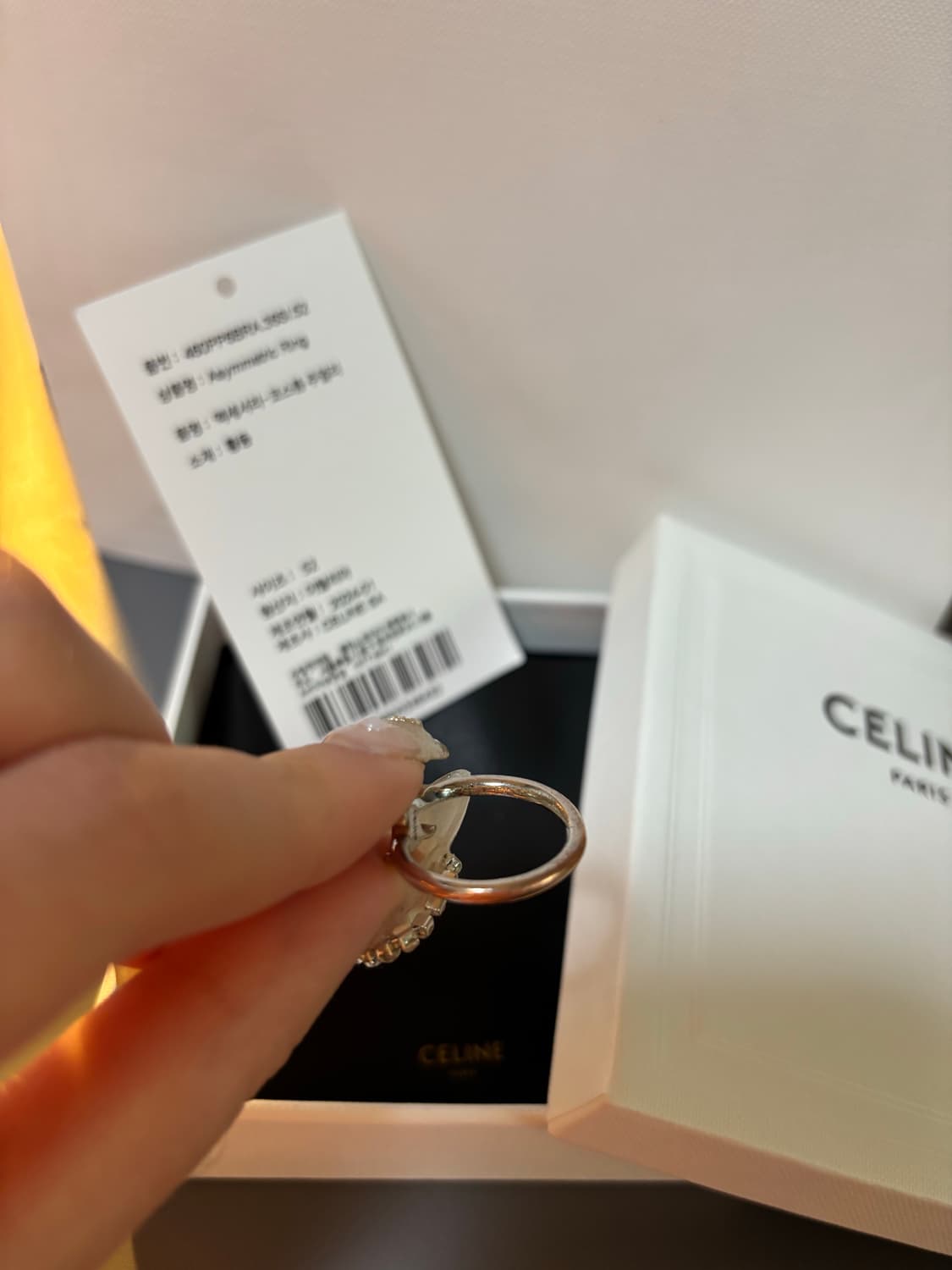 셀린느 트리옹프 반지 상품이미지4