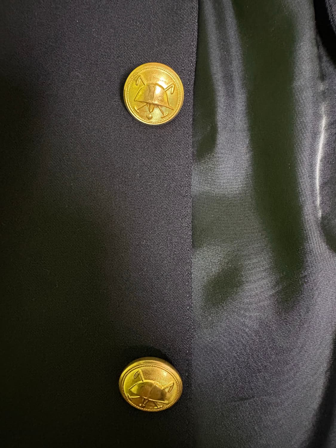 폴로 랄프로렌 금장 네이비 블레이저 made in usa 상품이미지5