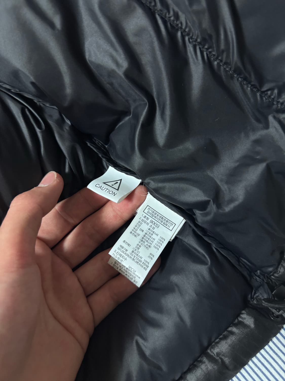 노스페이스 화이트 라벨 노벨티 눕시 RDS 다운 자켓 블랙 상품이미지10