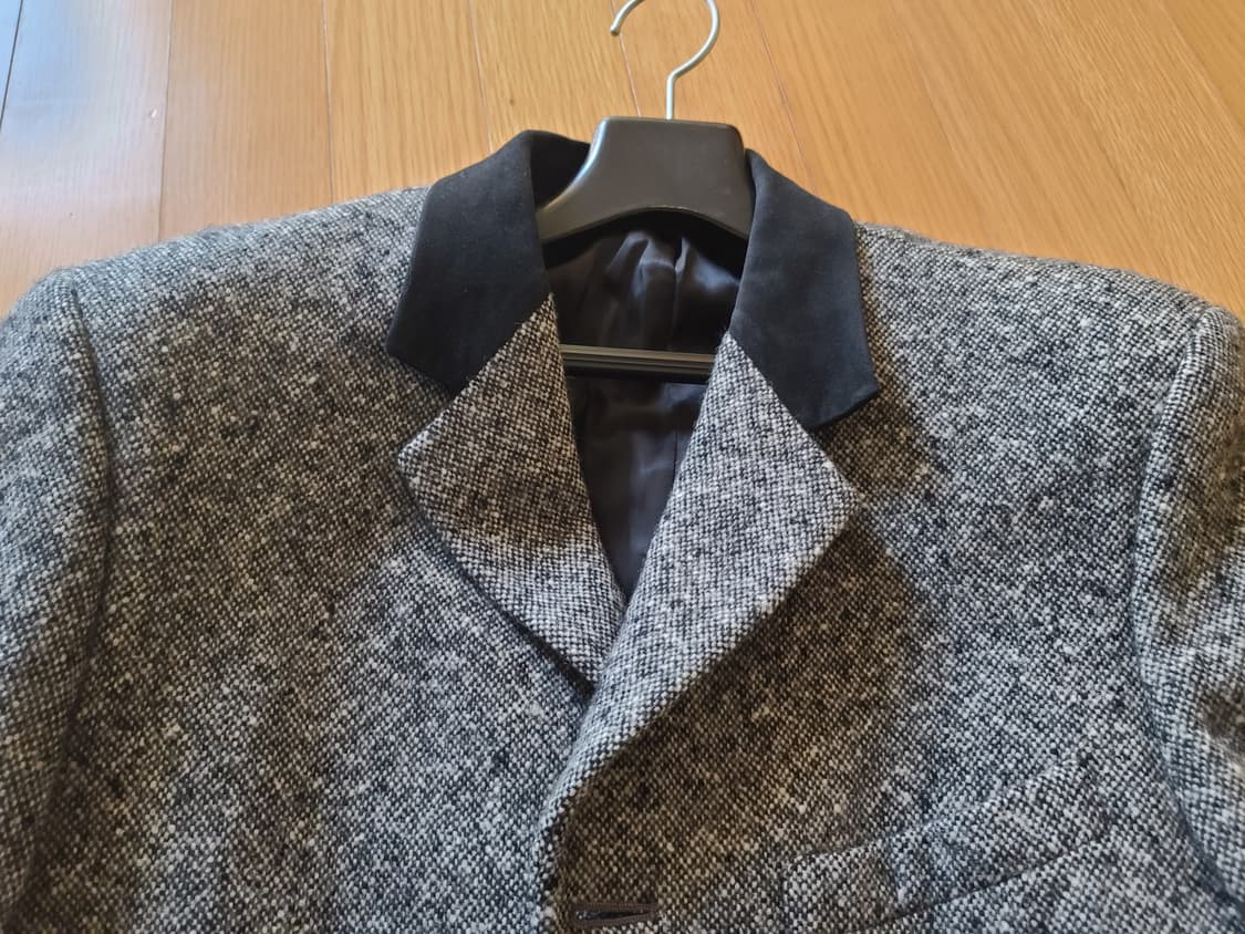 AAR Yohji yamamoto 요지 야마모토 트위드 울 자켓 상품이미지3