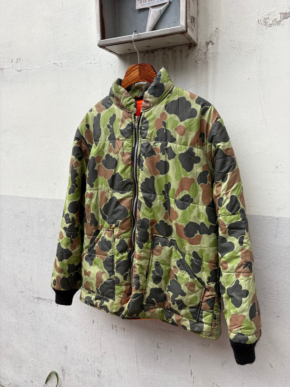 90s Walls Blizzard Camo Quilted Down 상품이미지5
