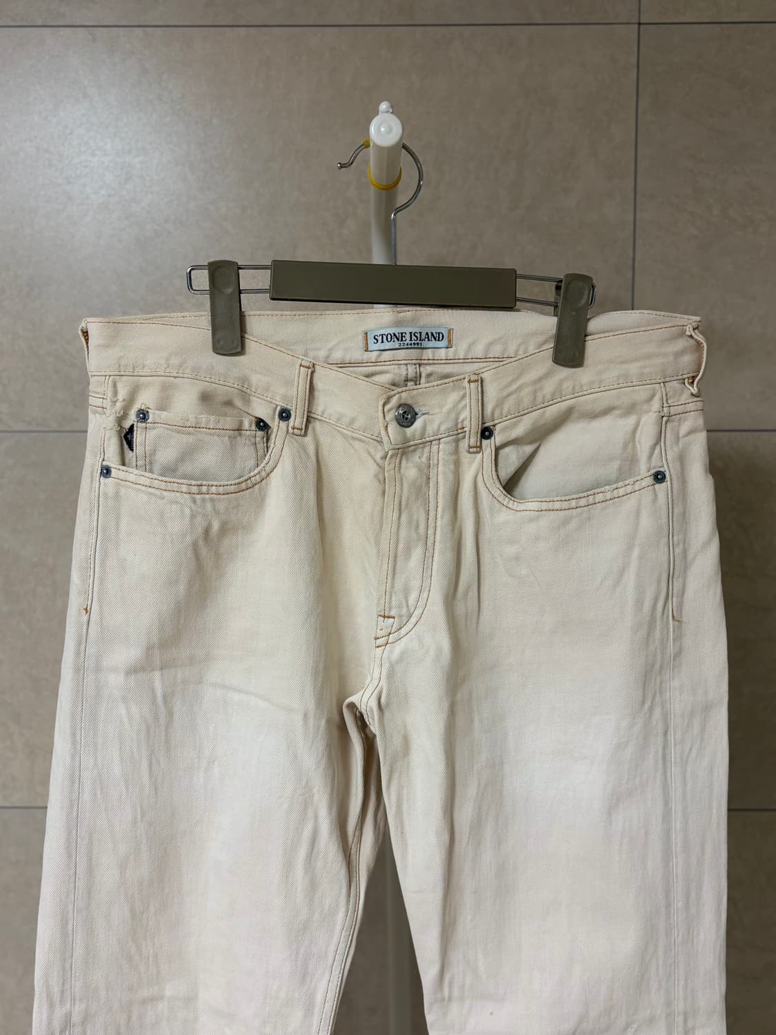 스톤아일랜드 13ss 화이트 데님 상품이미지3