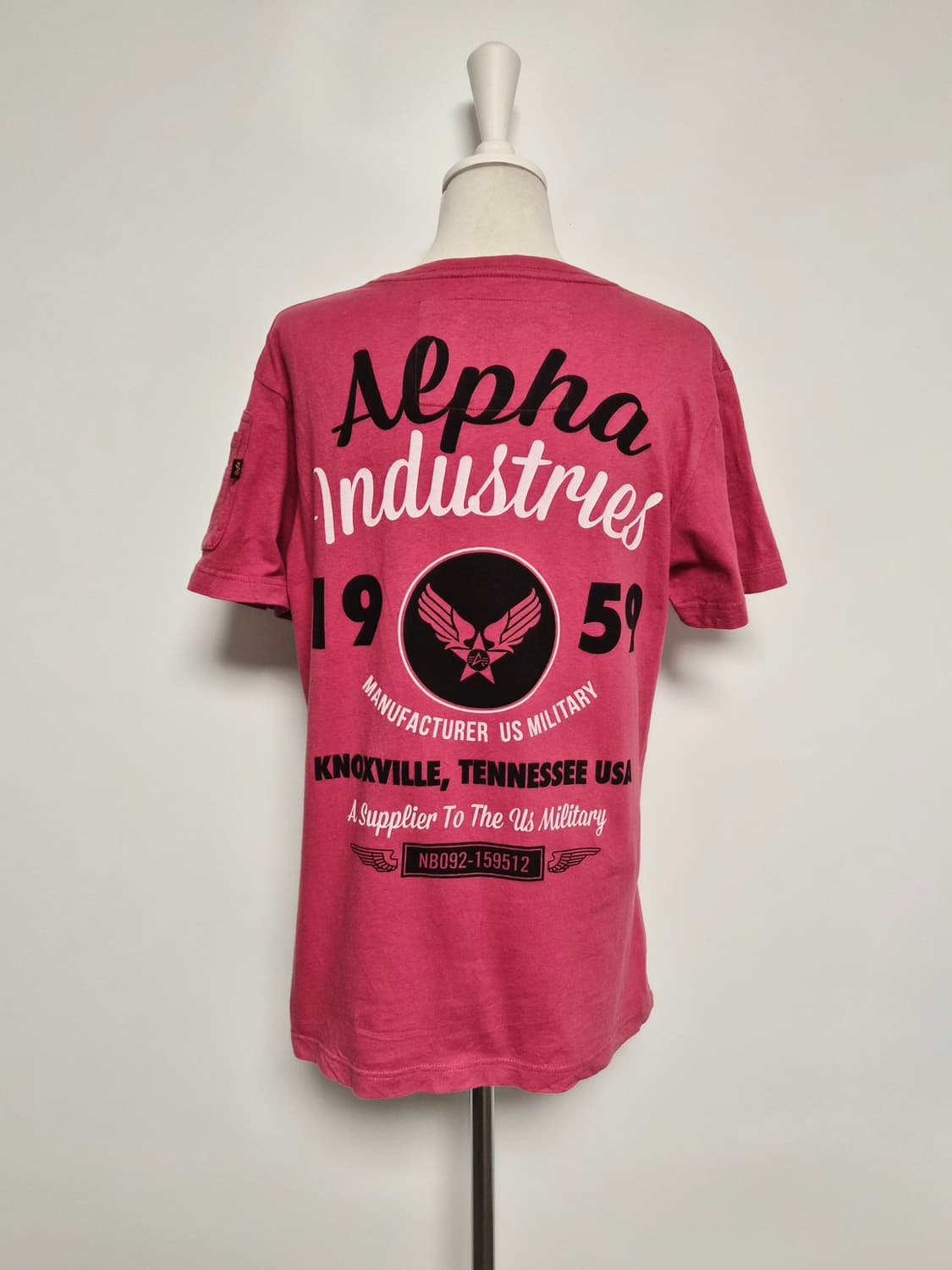 알파인더스트리 소매포켓 m사이즈 티셔츠 상품이미지2