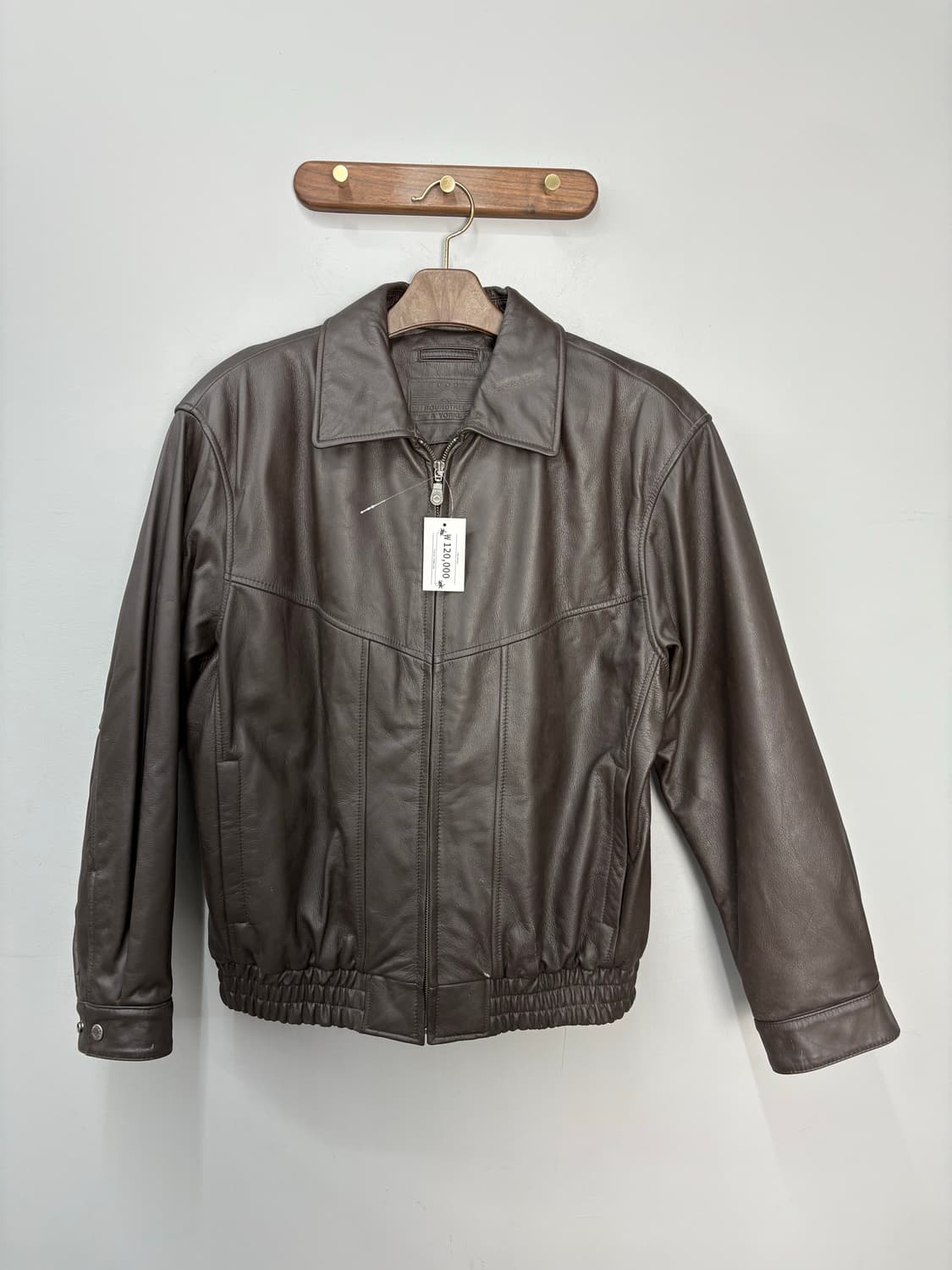 라운드트리 & 요크 램스킨 레더 가죽자켓 A3382 상품이미지2