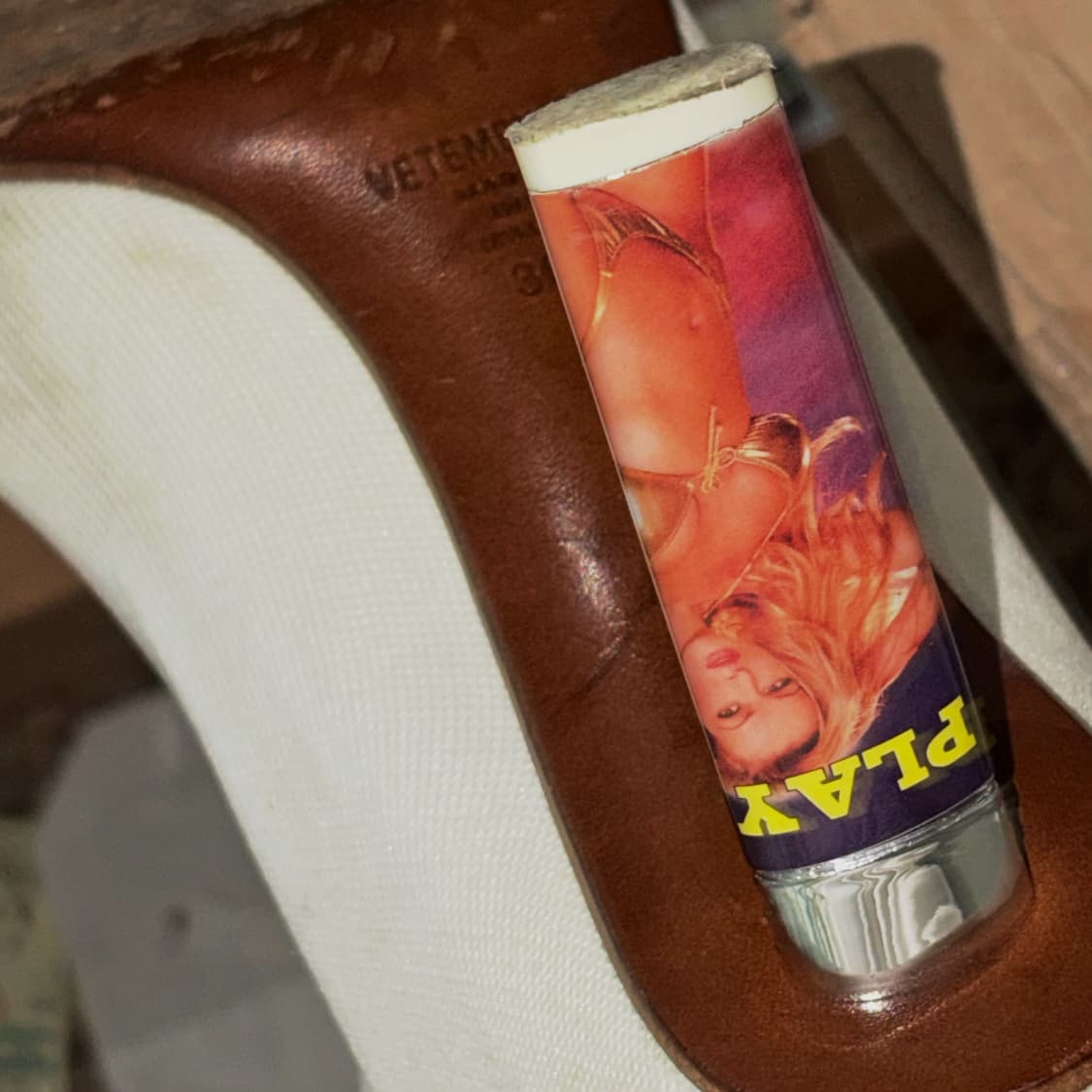 VETEMENTS 8CM FABRIC LIGHTER SOCK ANKLE 상품이미지3