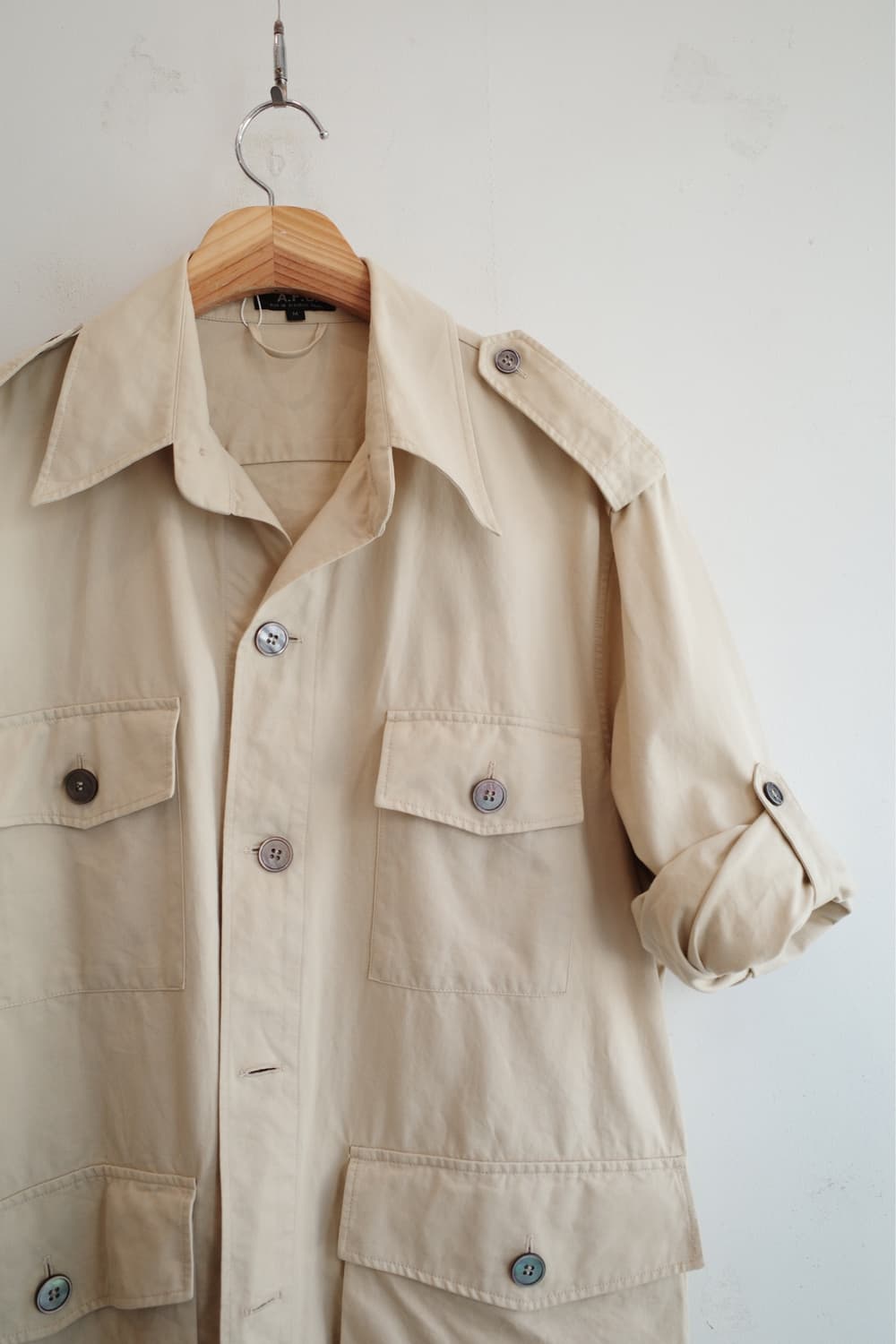 A.P.C 아페쎄 사파리 셔츠 자켓 (MADE IN FRANCE) 상품이미지9