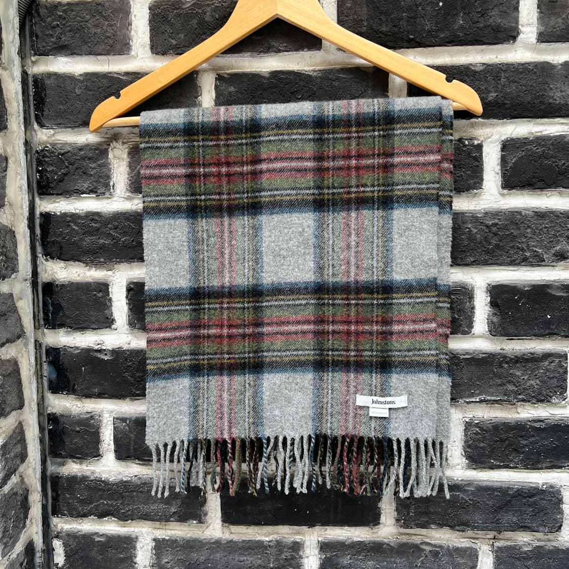 Johnstons 램스울 머플러 상품이미지1