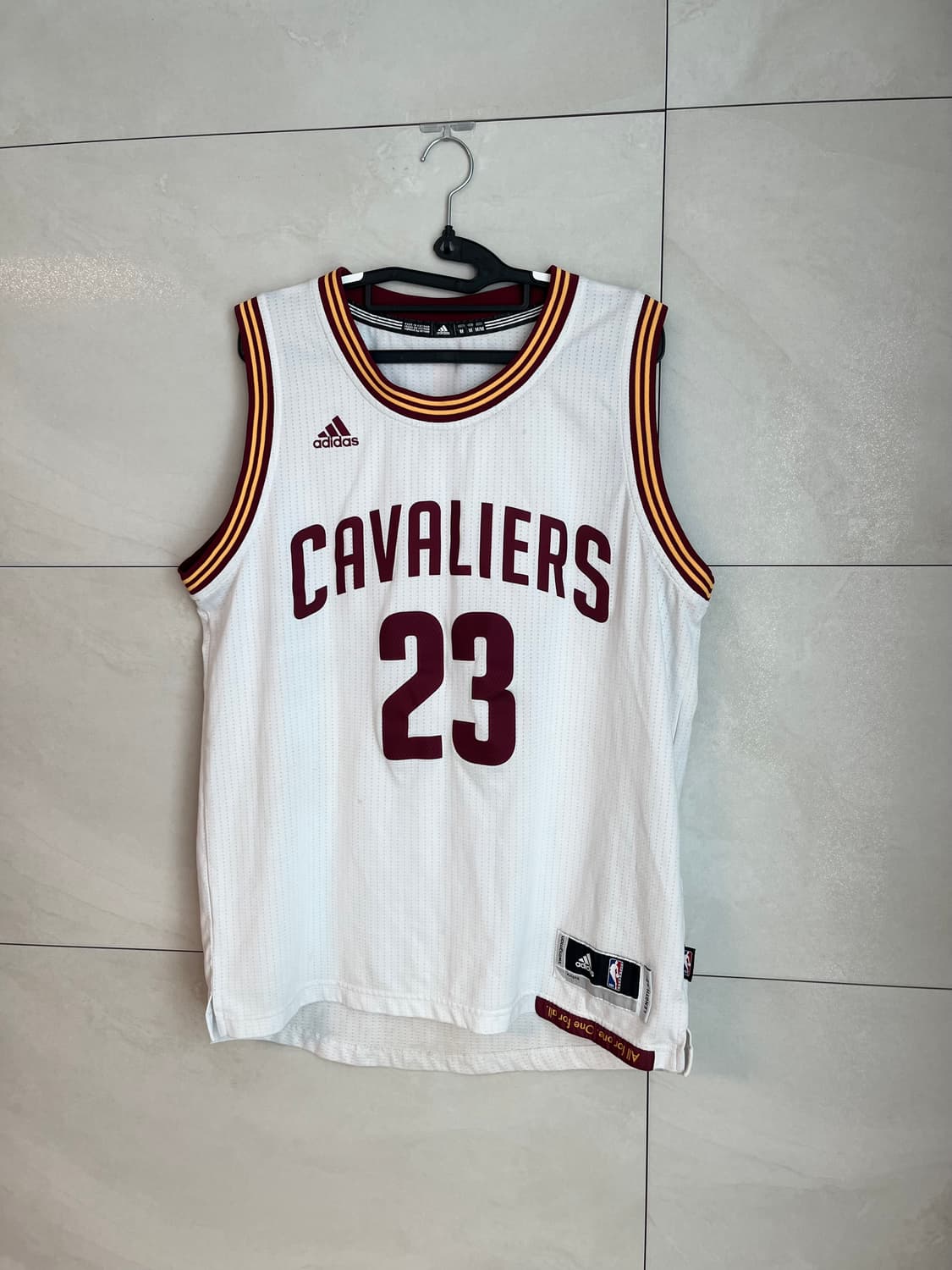 아디다스 클리블랜드 르브론 제임스 유니폼 져지 [M] 상품이미지3