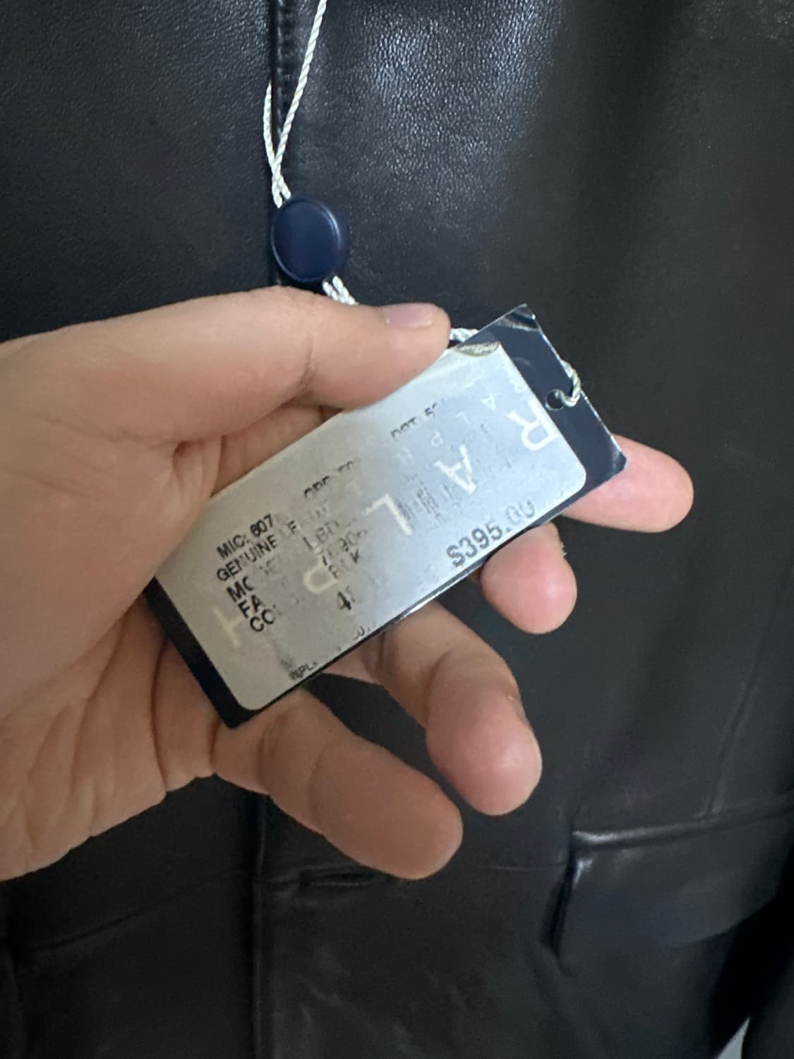 [48L] 랄프로렌 램스킨 양가죽 3버튼 블레이저 상품이미지4