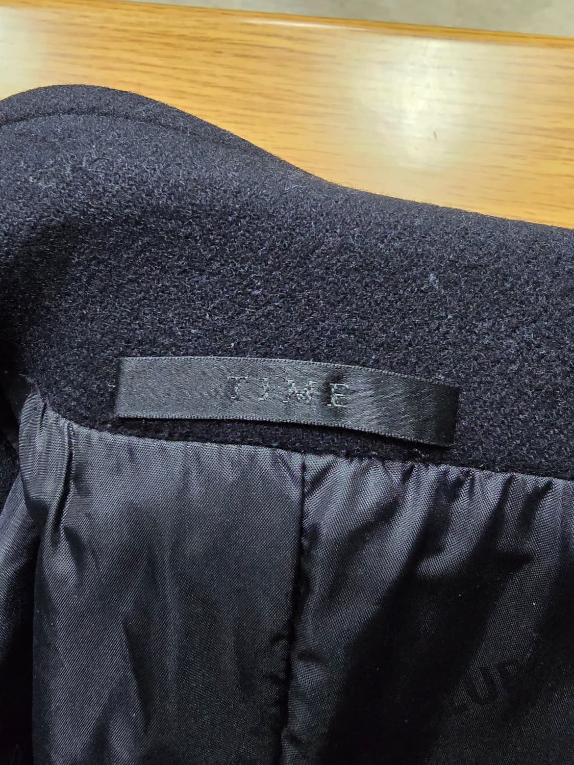 (105) [TIME] 한섬 타임 남성순모 더블 버튼코트 상품이미지5