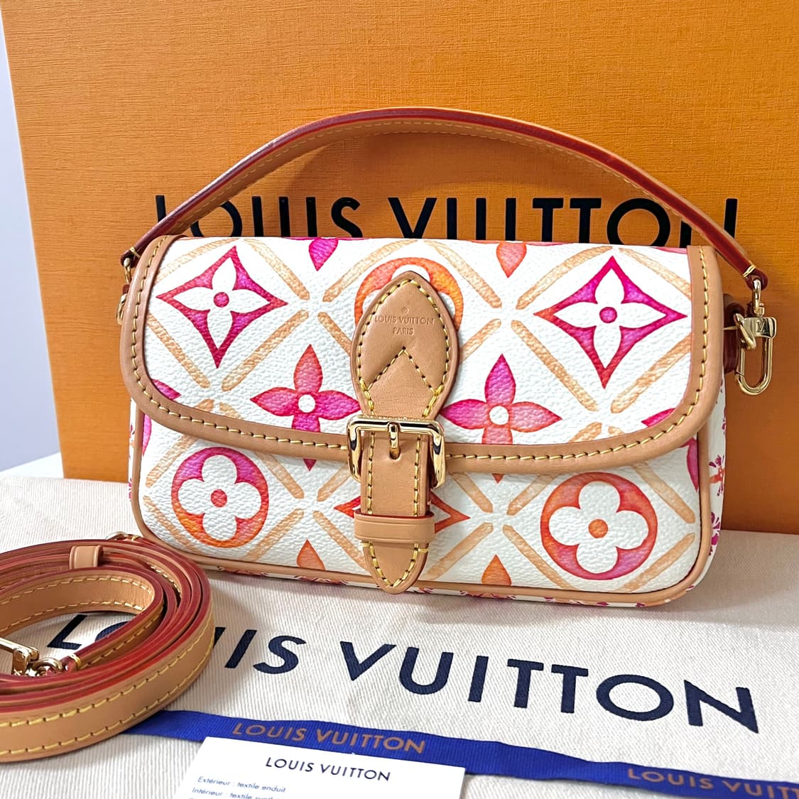 [S급/정품] 루이비통 나노 다이앤 숄더백 가방 상품이미지2