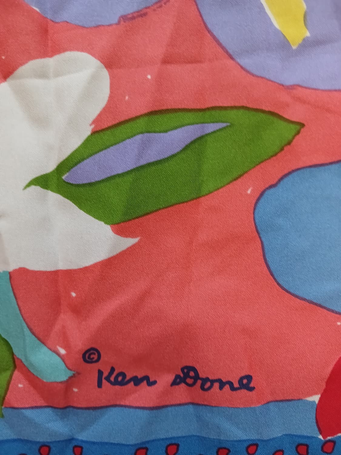 Ken done 트로피컬 빈티지 스카프 상품이미지2