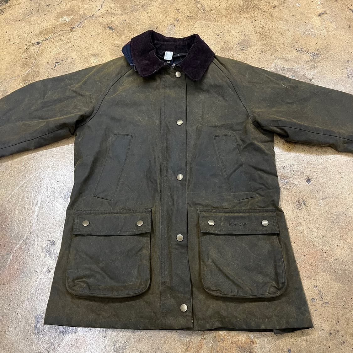 [정품/8] 바버 아콘 왁스 코튼 자켓 b19 상품이미지3