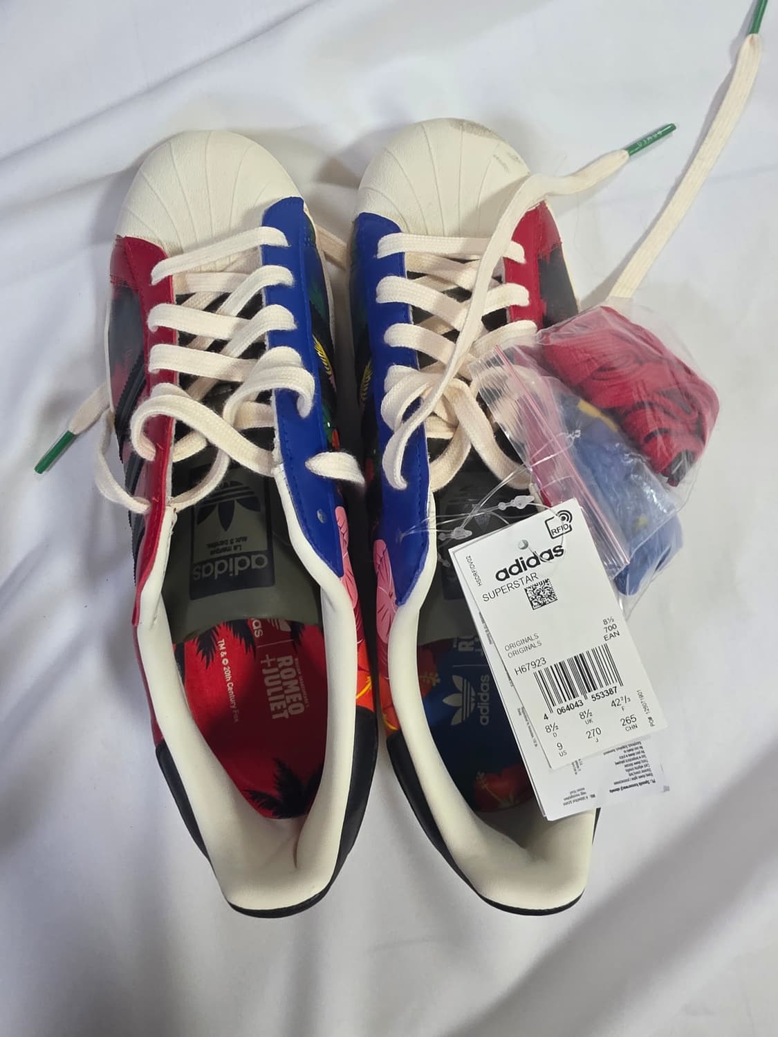 [Adidas] 아디다스 오리지널 레드블랙블루 상품이미지1