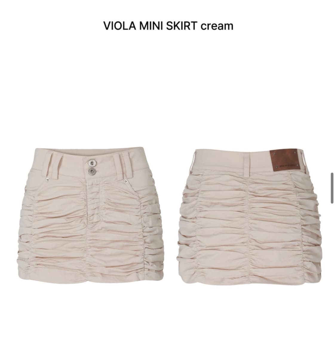 [페인오어플래져] Viola Mini Skirt, M 상품이미지4