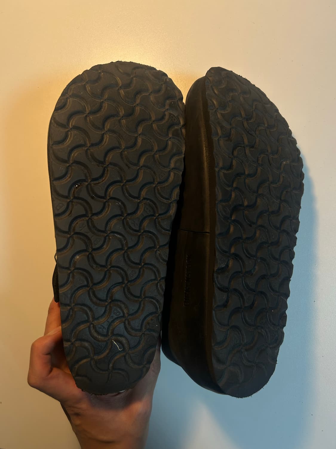 39 (250) 버켄스탁 런던 오일드 레더 레귤러 블랙 상품이미지3