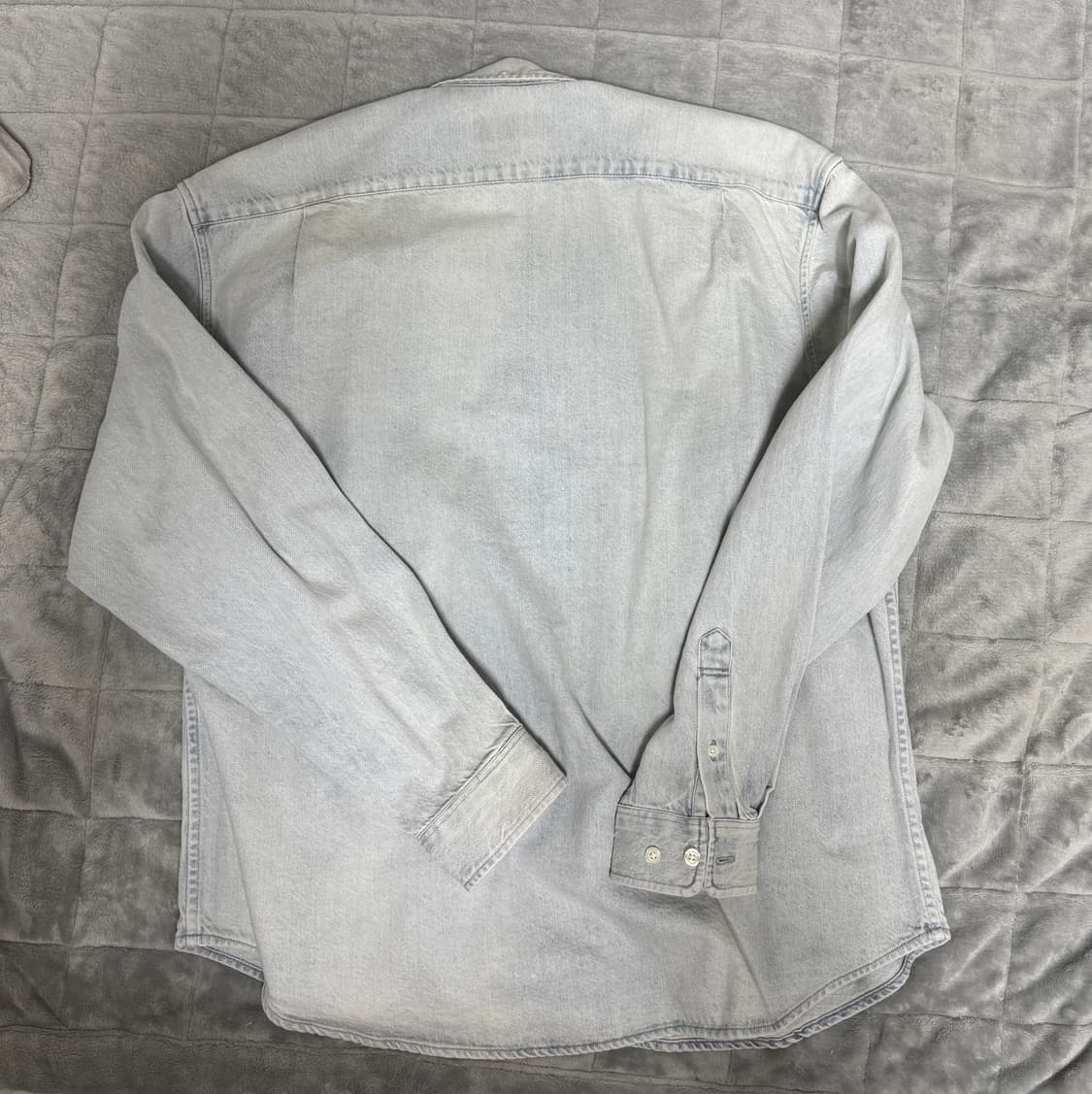 슈프림 스몰 박스 셔츠 워시드 데님 - 24FW 상품이미지2